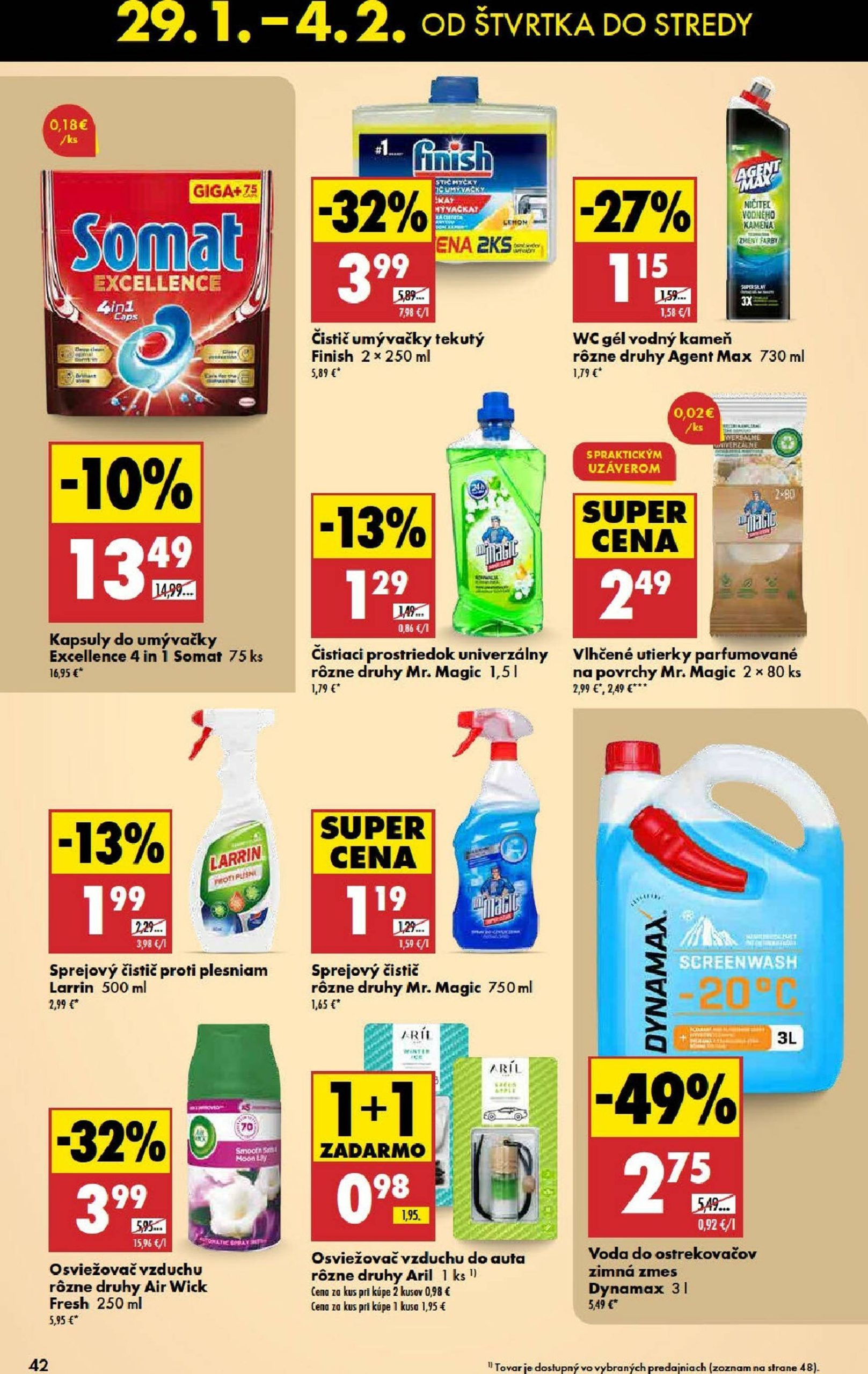 Page 42 of Aktuálny biedronka leták platný od štvrtka 29.01 do 04.02