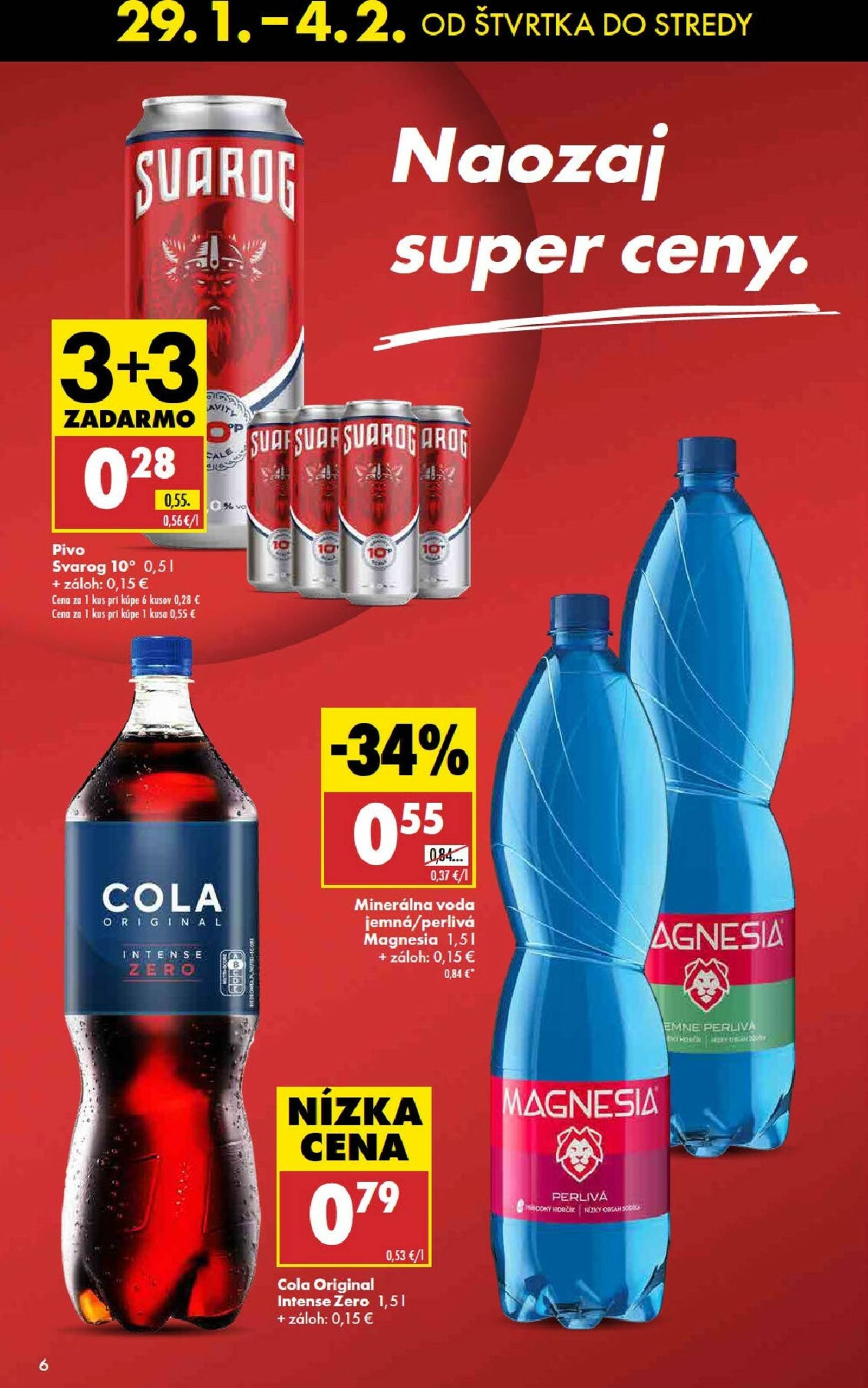 Page 6 of Aktuálny biedronka leták platný od štvrtka 29.01 do 04.02