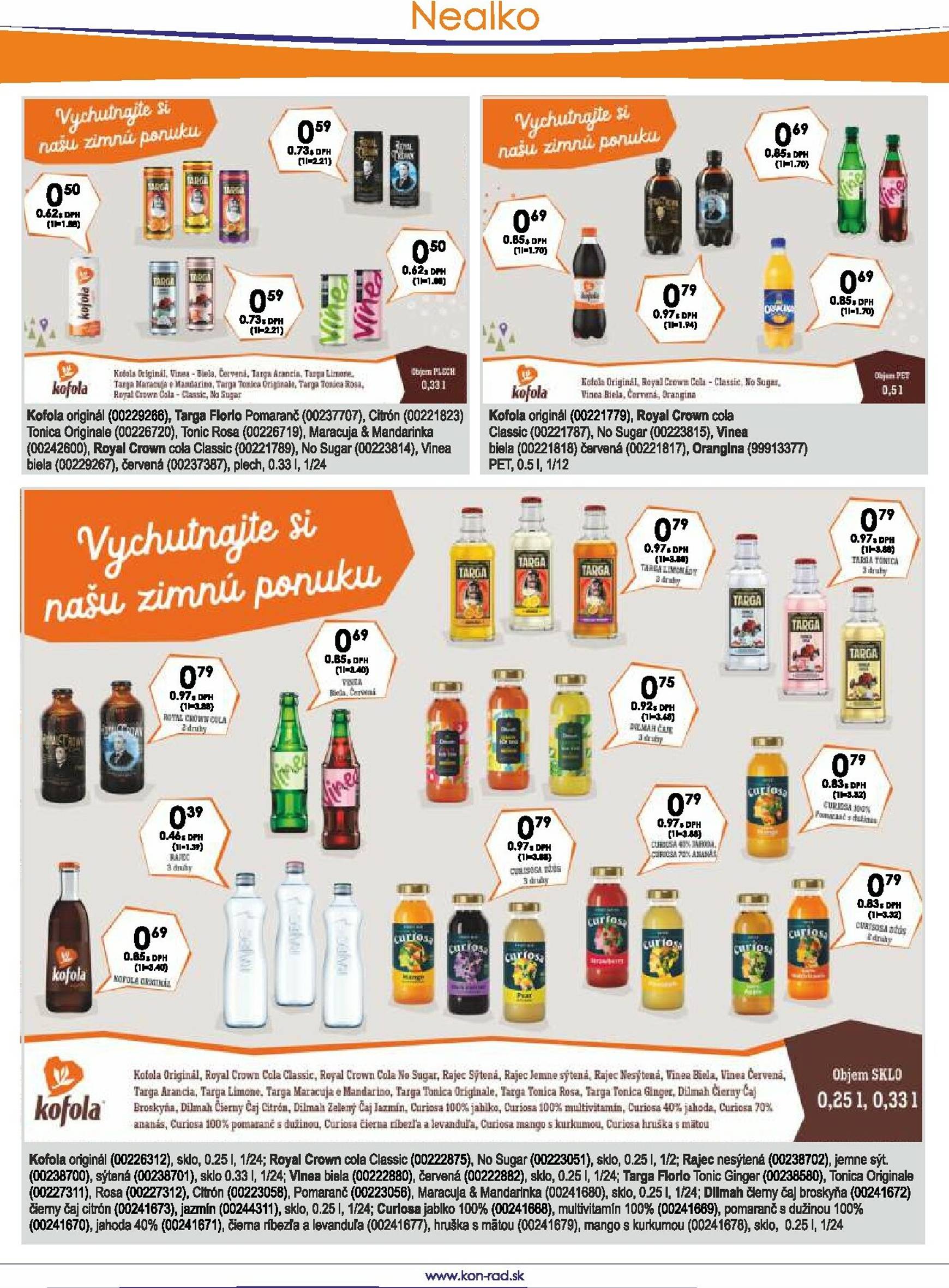 Page 19 of Aktuálny kon-rad leták platný od štvrtka 08.01 do 31.01