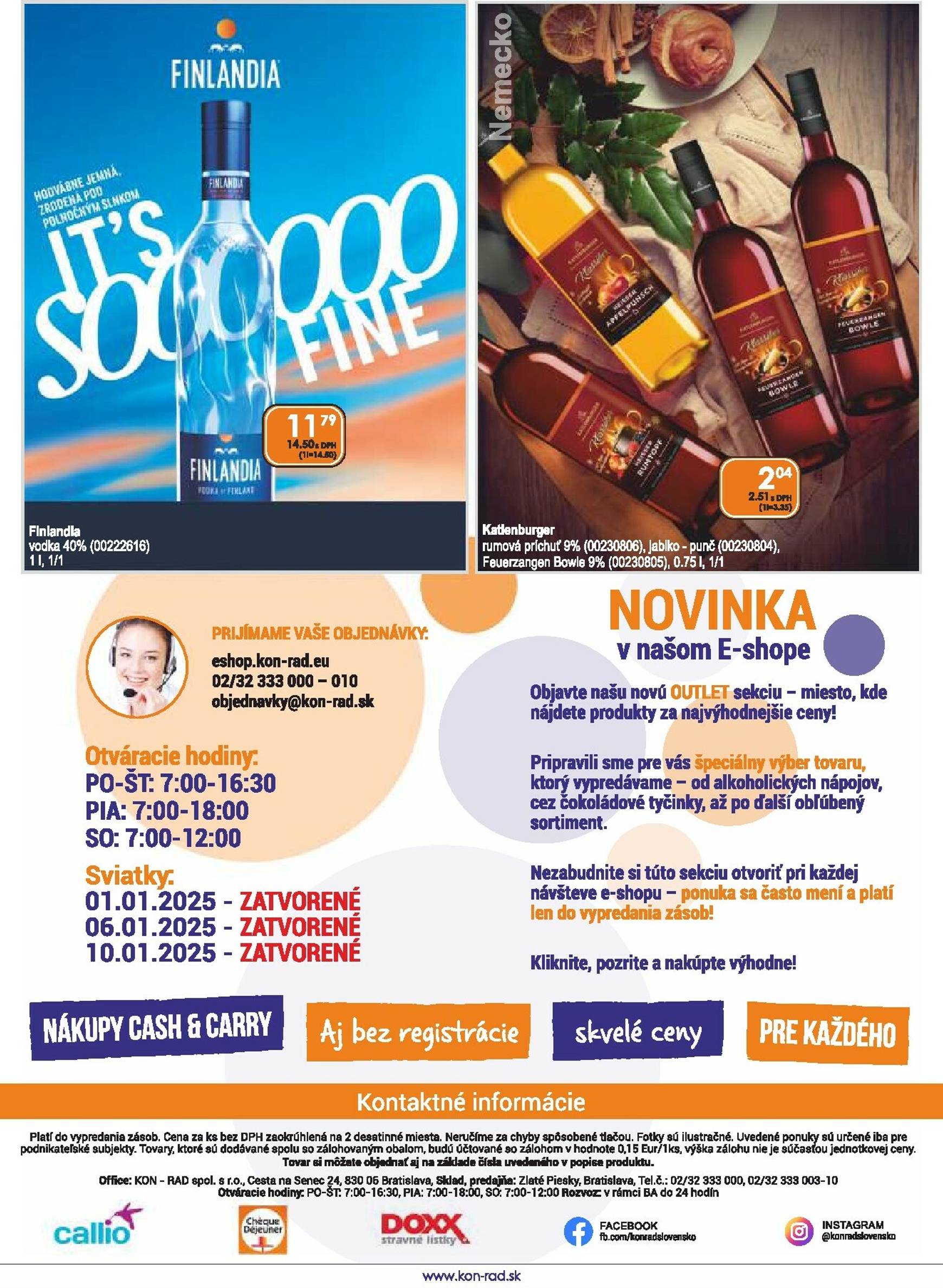 Page 28 of Aktuálny kon-rad leták platný od štvrtka 08.01 do 31.01