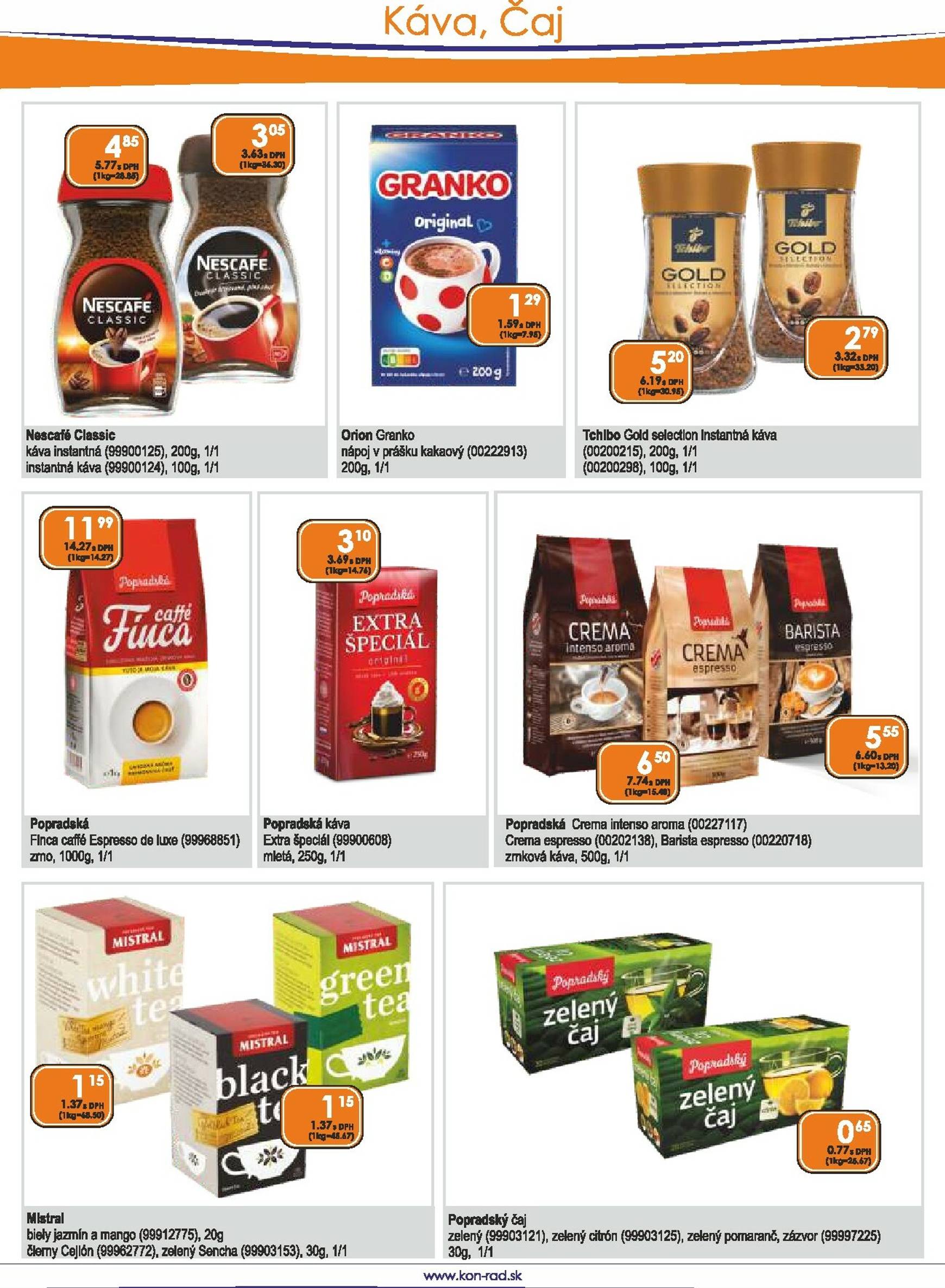 Page 20 of Aktuálny kon-rad leták platný od štvrtka 08.01 do 31.01