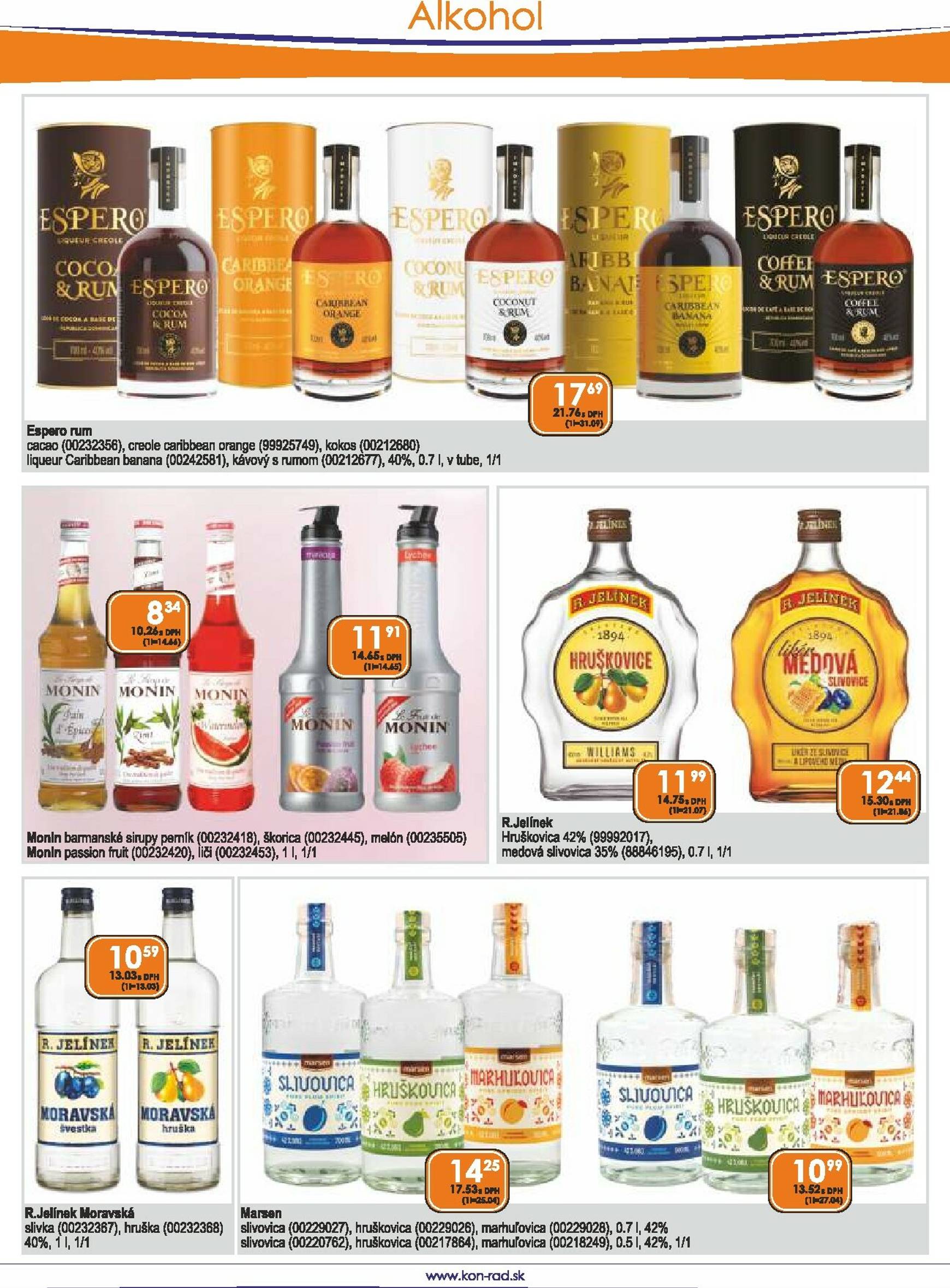 Page 6 of Aktuálny kon-rad leták platný od štvrtka 08.01 do 31.01