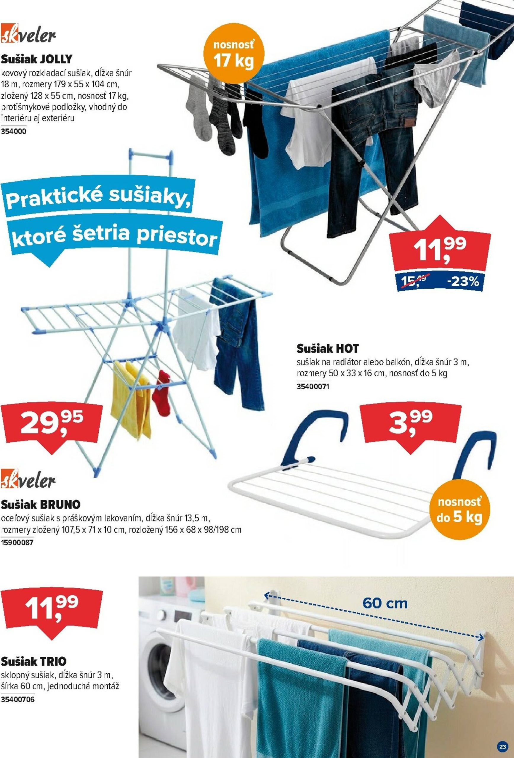 Page 23 of Aktuálny kinekus leták platný od nedele 27.12 do 31.01