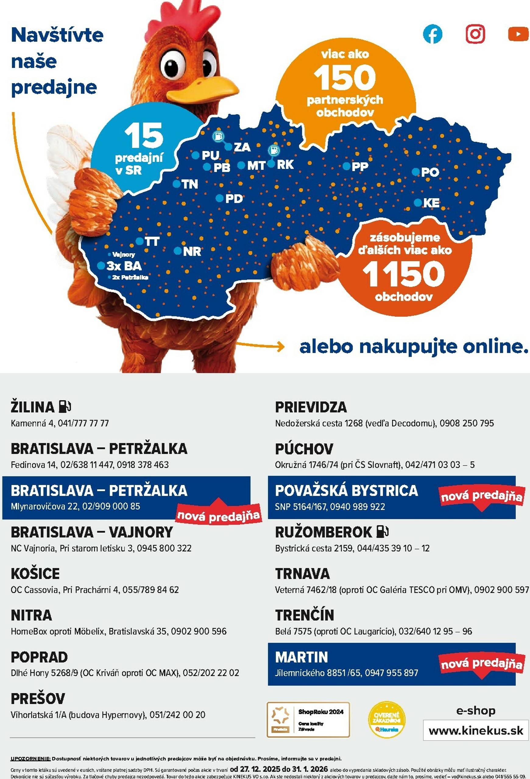 Page 35 of Aktuálny kinekus leták platný od nedele 27.12 do 31.01