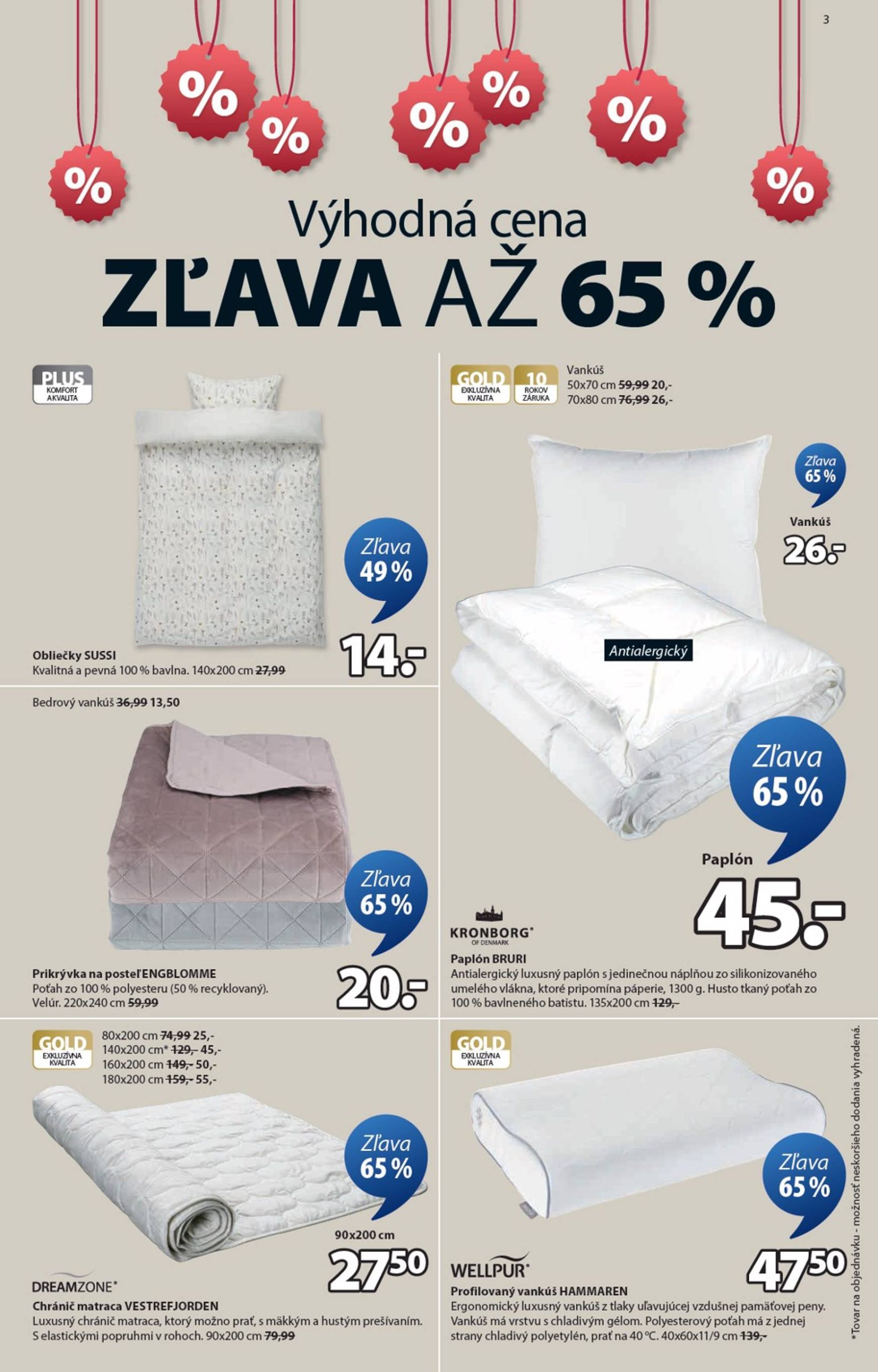 Page 3 of Aktuálny jysk leták platný od stredy 07.01 do 03.02