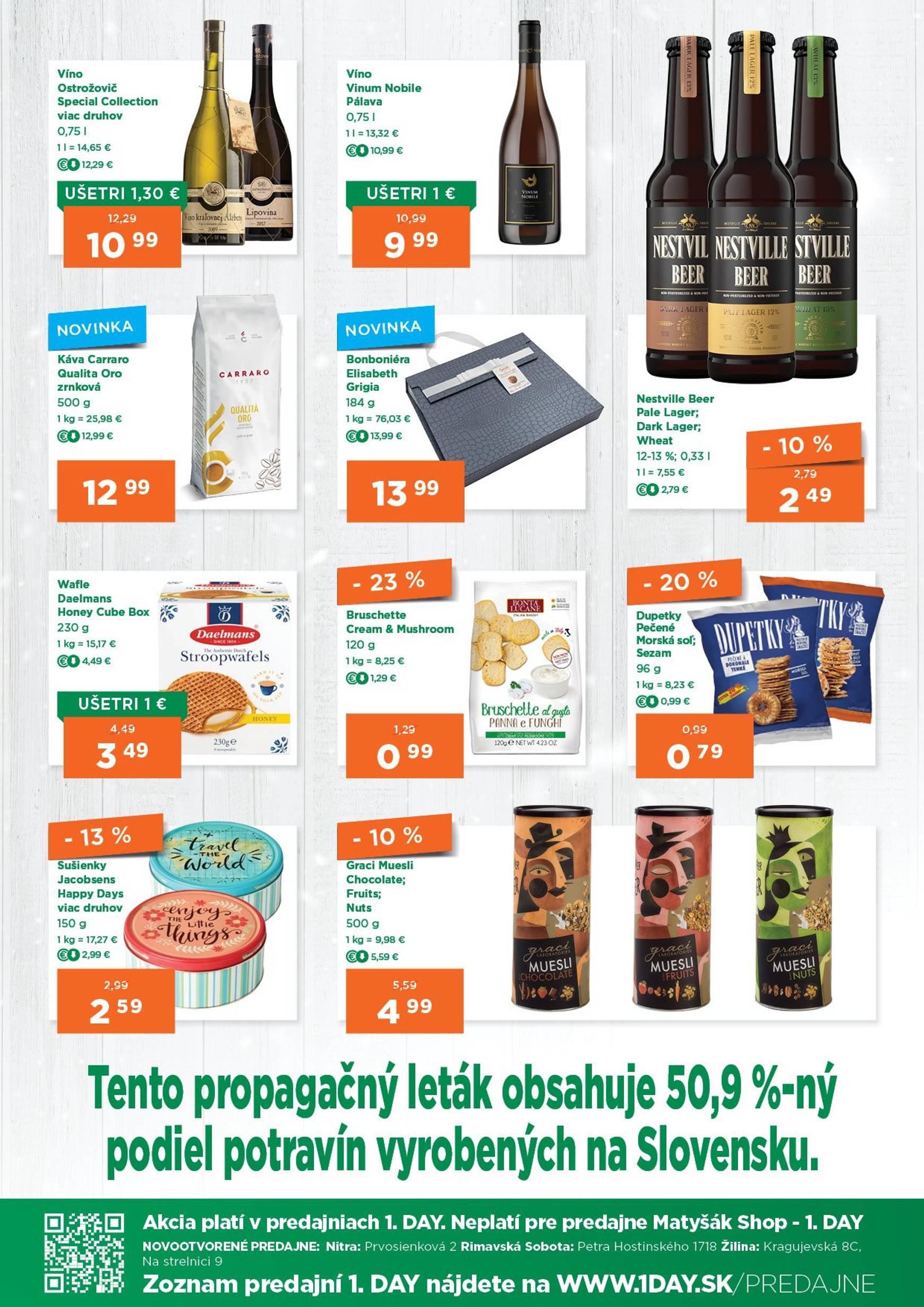 Page 3 of Aktuálny 1day leták platný od štvrtka 29.01 do 11.02