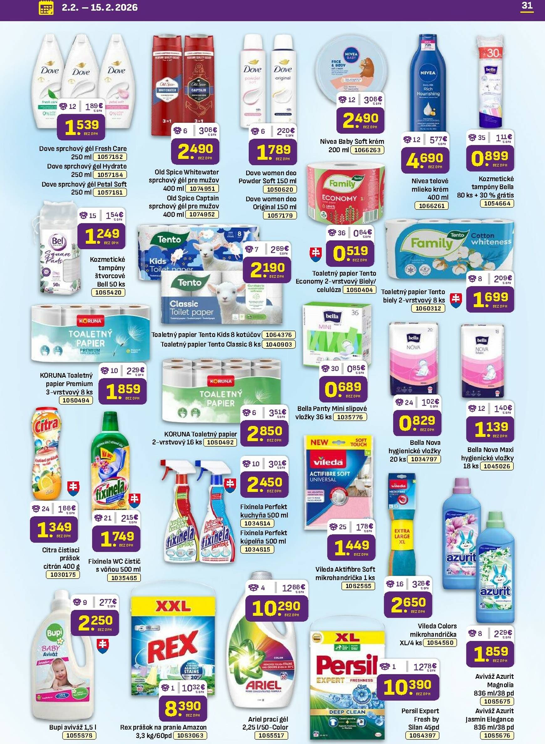Page 31 of Aktuálny libex leták platný od pondelka 02.02 do 15.02