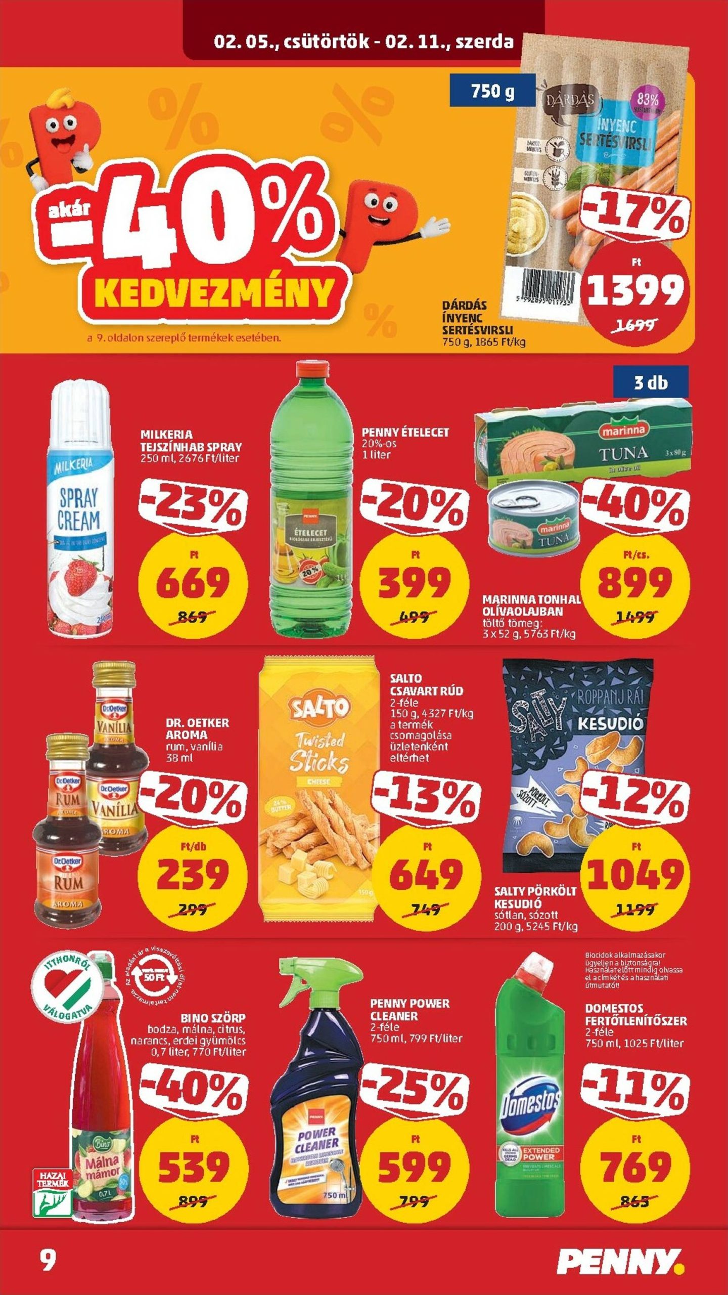 Page 11 of Aktuálny penny-madarsko leták platný od štvrtka 05.02 do 11.02