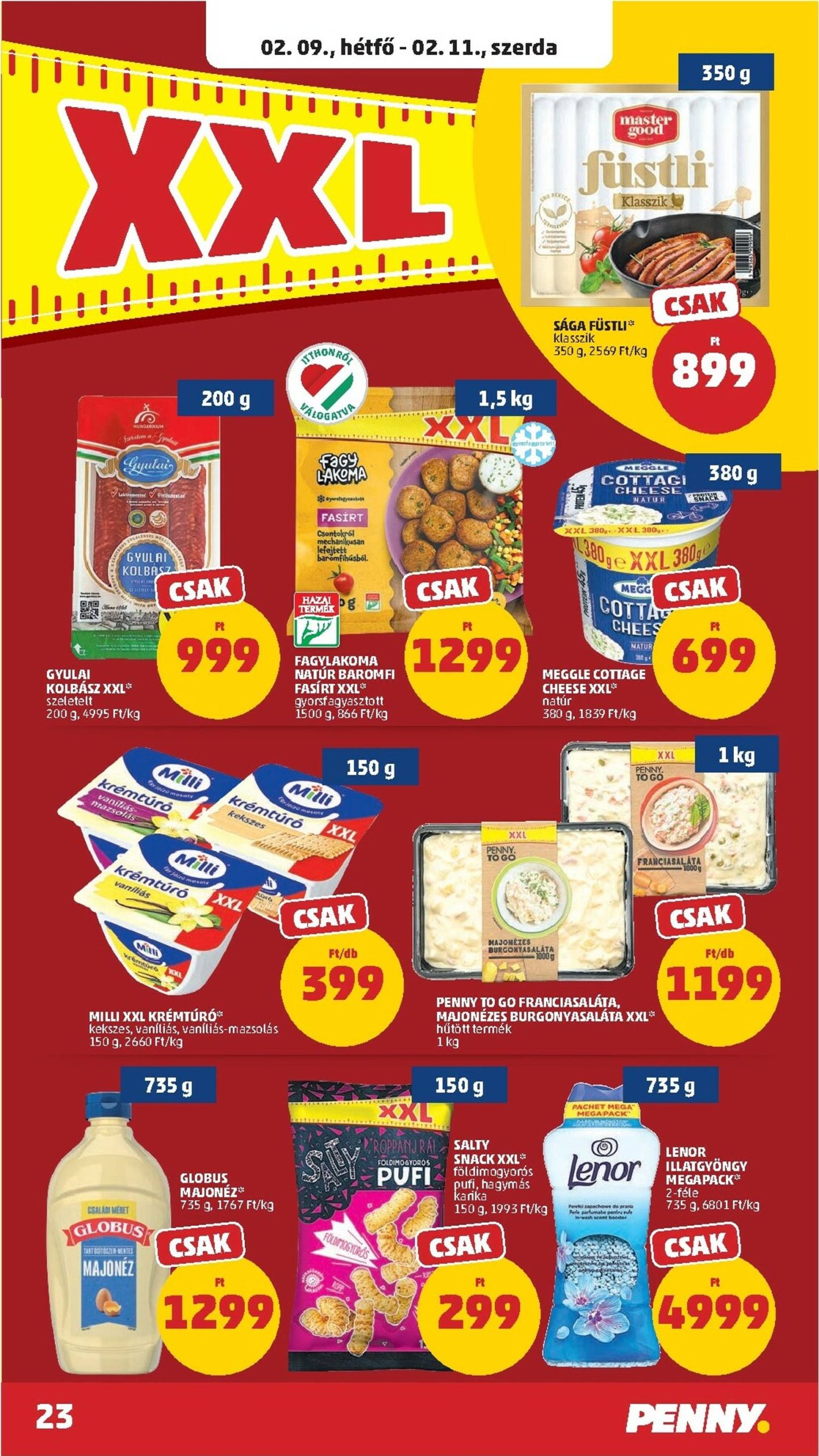 Page 25 of Aktuálny penny-madarsko leták platný od štvrtka 05.02 do 11.02