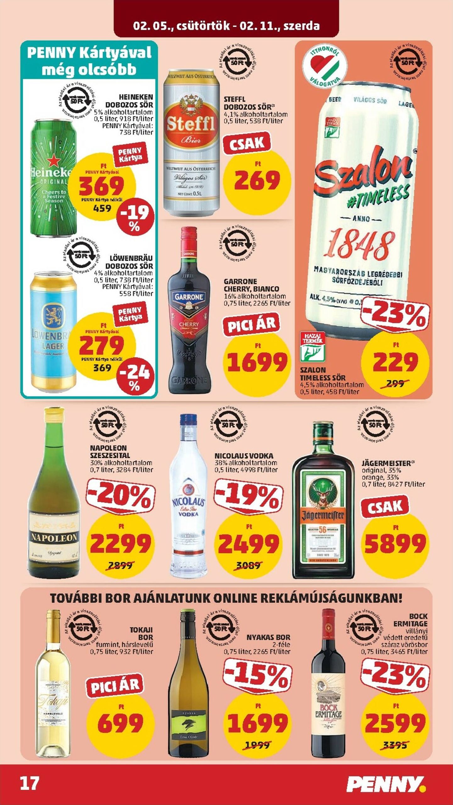 Page 19 of Aktuálny penny-madarsko leták platný od štvrtka 05.02 do 11.02