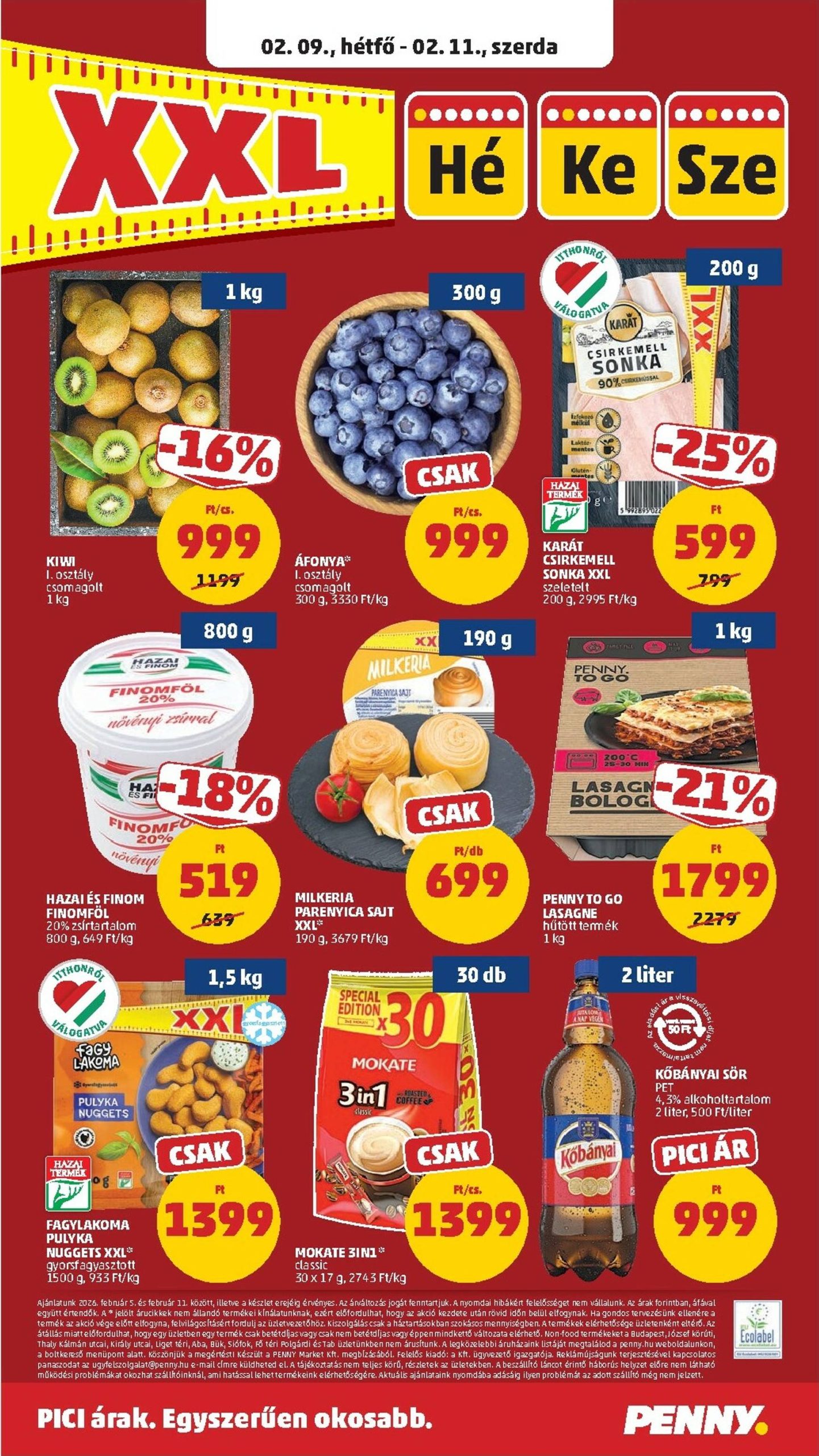 Page 26 of Aktuálny penny-madarsko leták platný od štvrtka 05.02 do 11.02