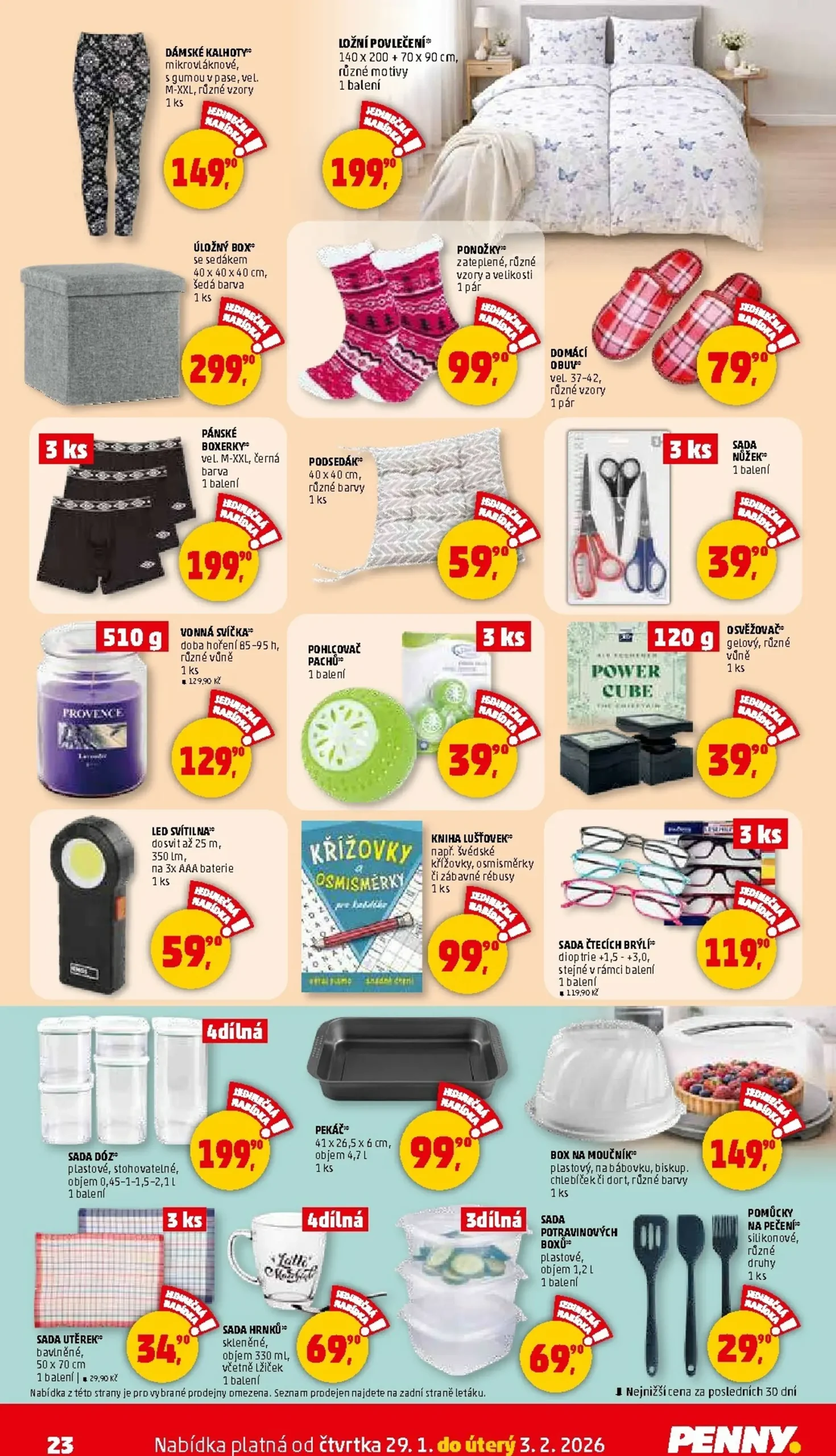 Page 23 of Aktuálny penny-cesko leták platný od štvrtka 29.01 do 03.02