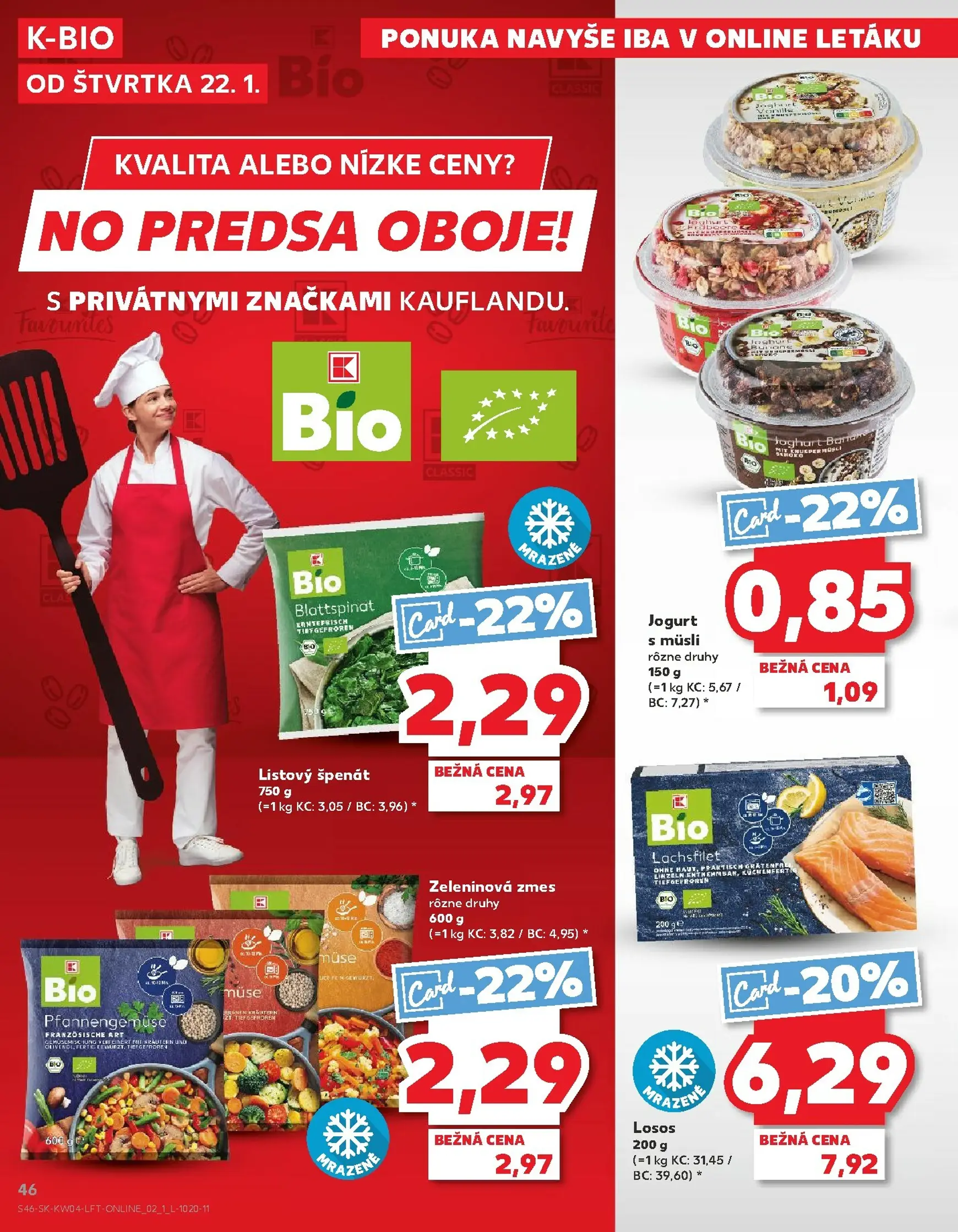 Page 46 of Aktuálny kaufland leták platný od štvrtka 22.01 do 28.01