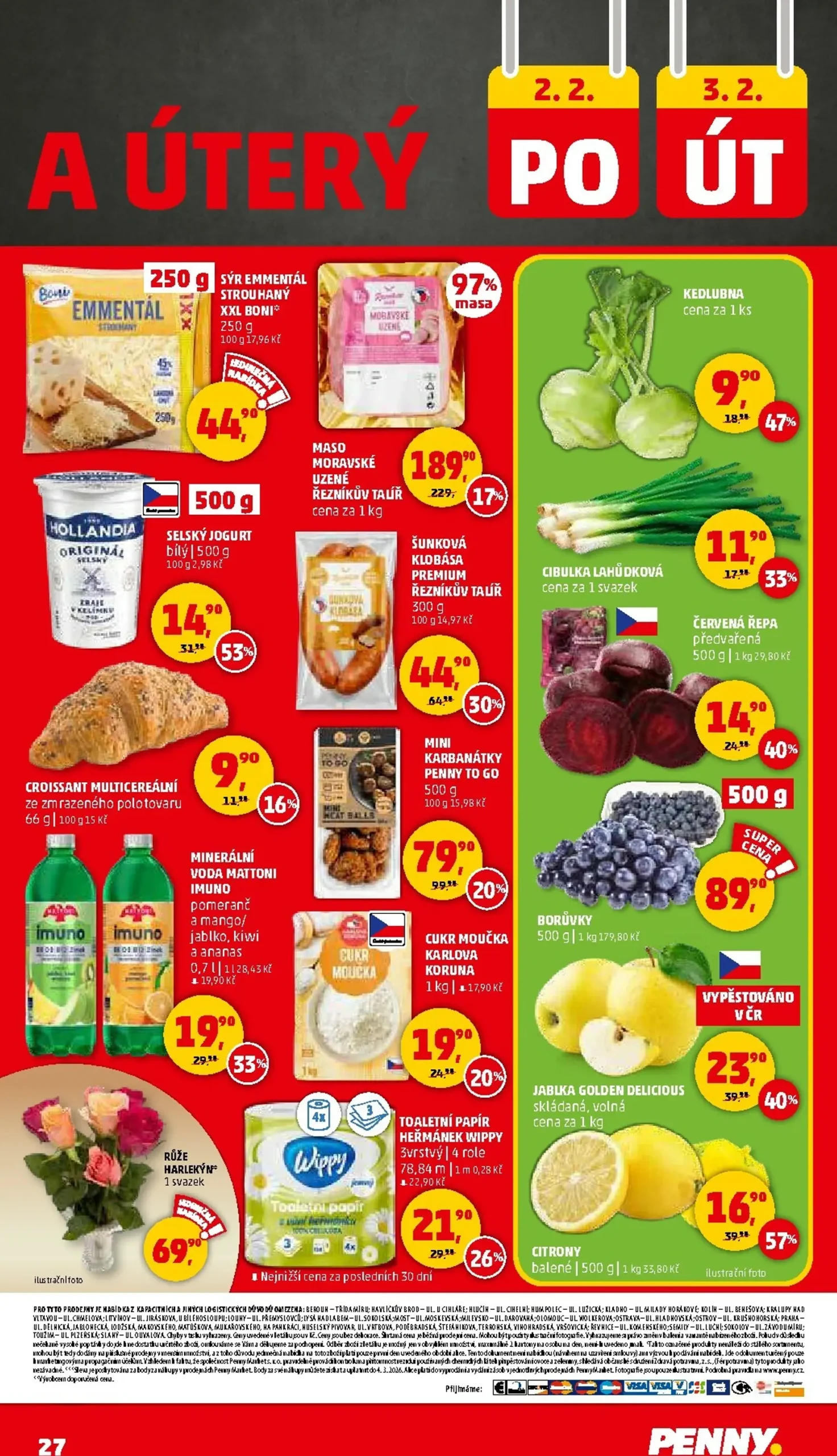 Page 27 of Aktuálny penny-cesko leták platný od štvrtka 29.01 do 03.02