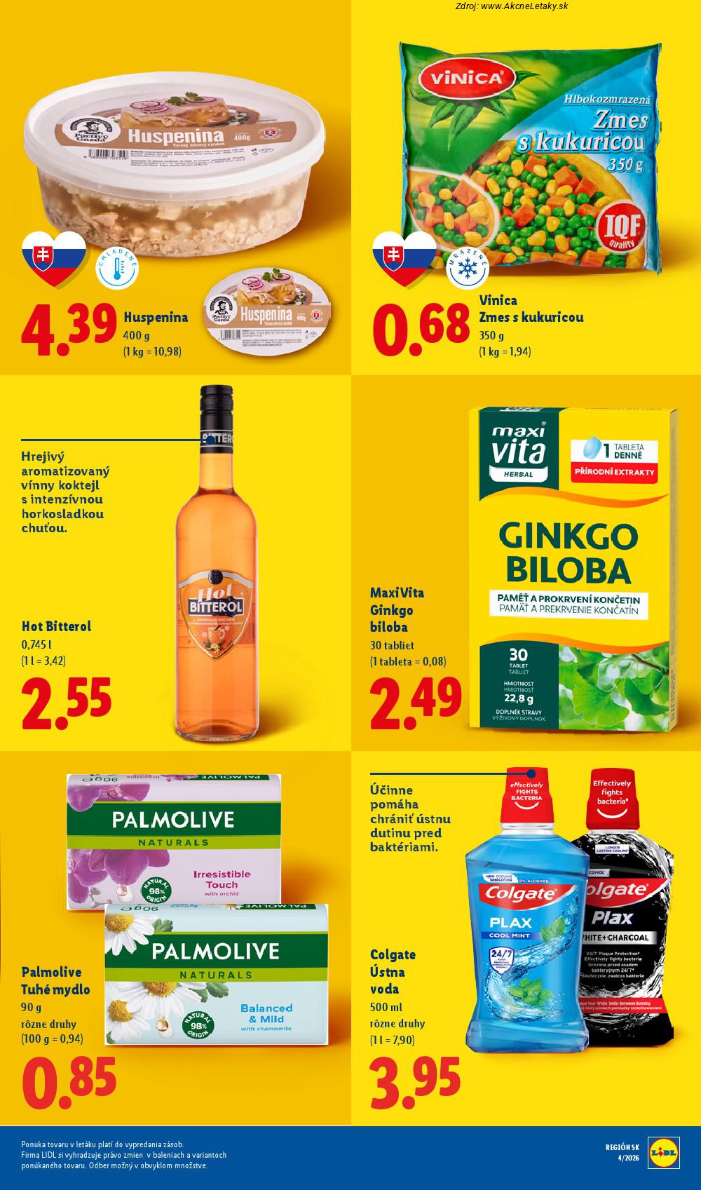 Page 39 of Aktuálny lidl leták platný od pondelka 19.01 do 25.01