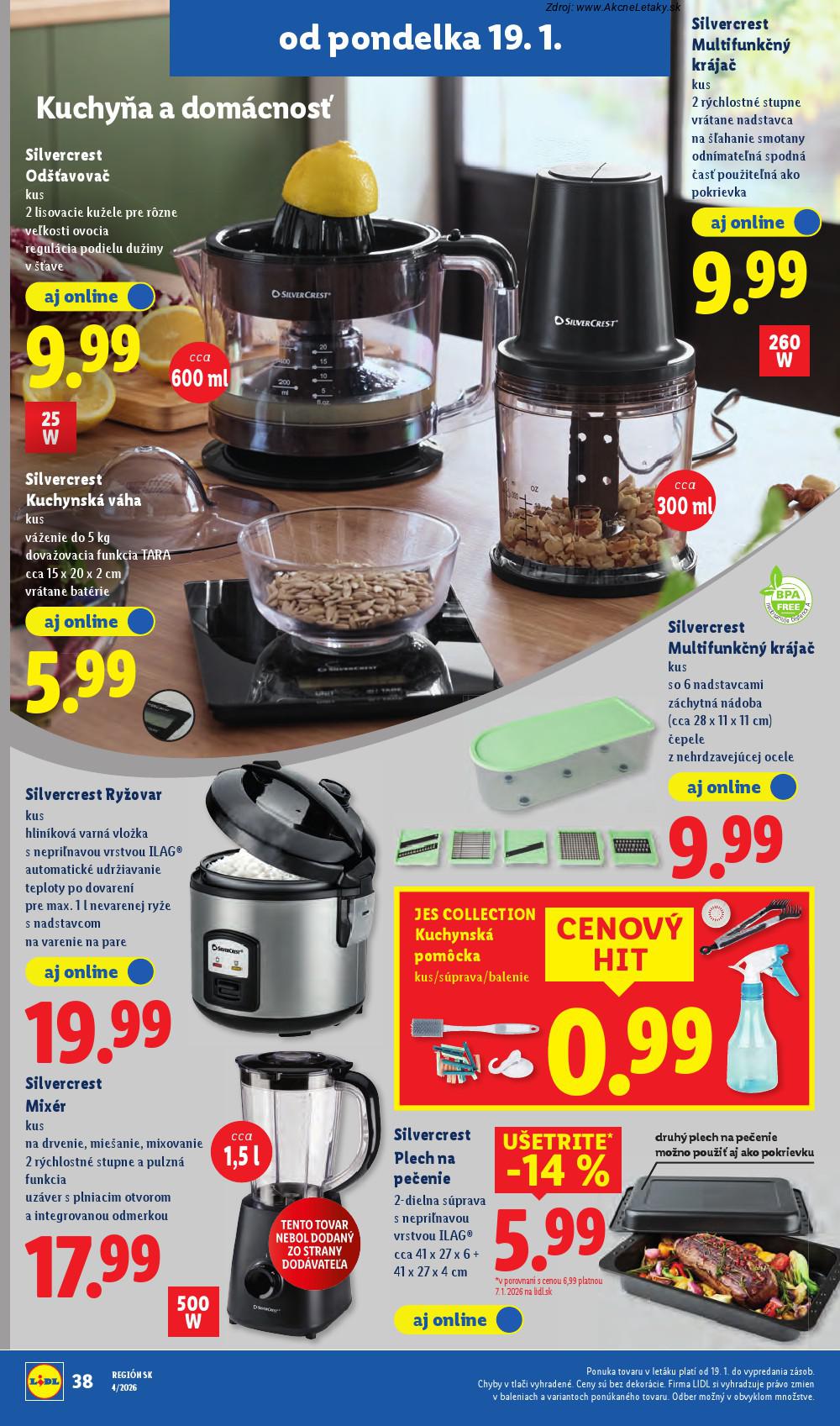 Page 50 of Aktuálny lidl leták platný od pondelka 19.01 do 25.01