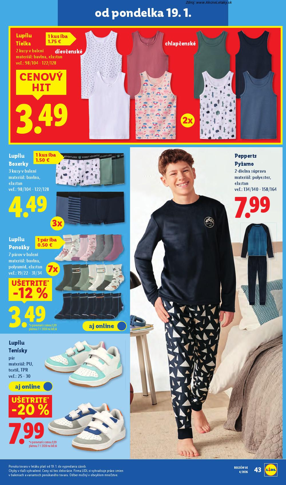 Page 57 of Aktuálny lidl leták platný od pondelka 19.01 do 25.01