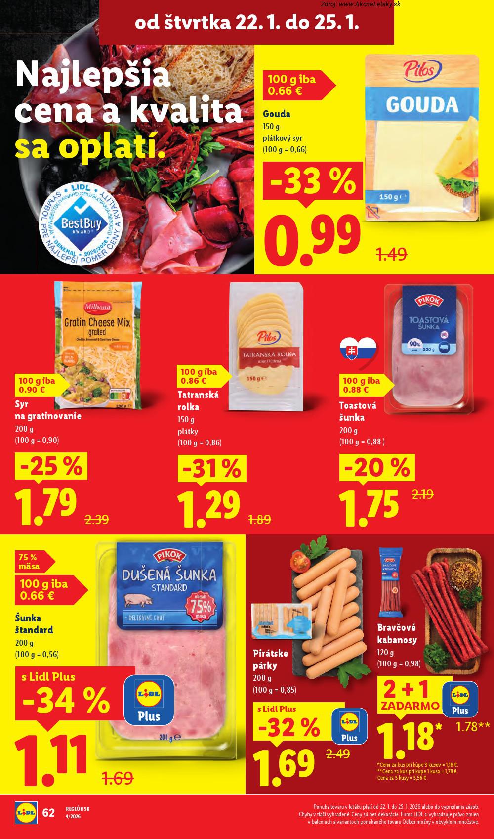 Page 70 of Aktuálny lidl leták platný od pondelka 19.01 do 25.01