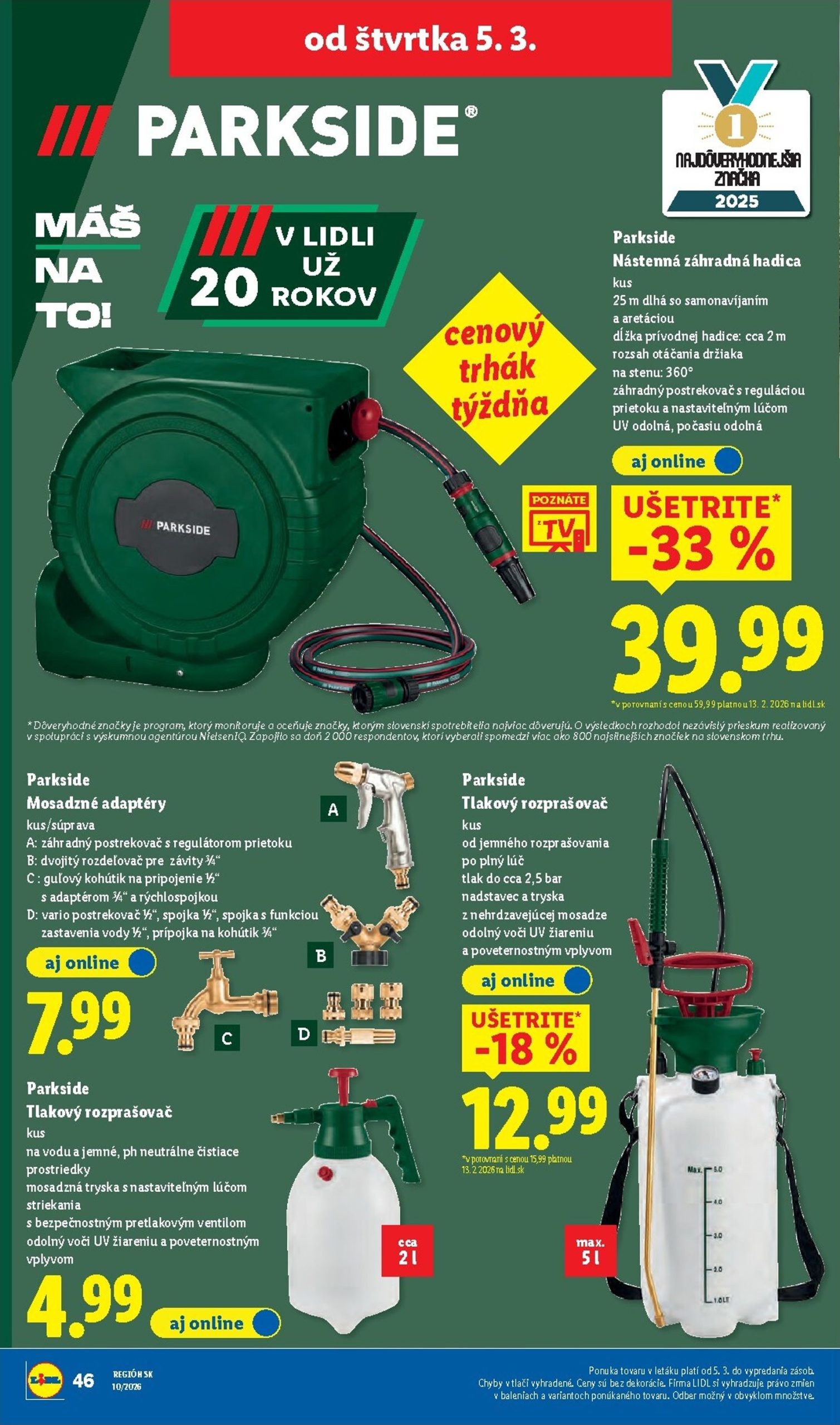 Page 94 of Aktuálny lidl leták platný od pondelka 02.03 do 08.03