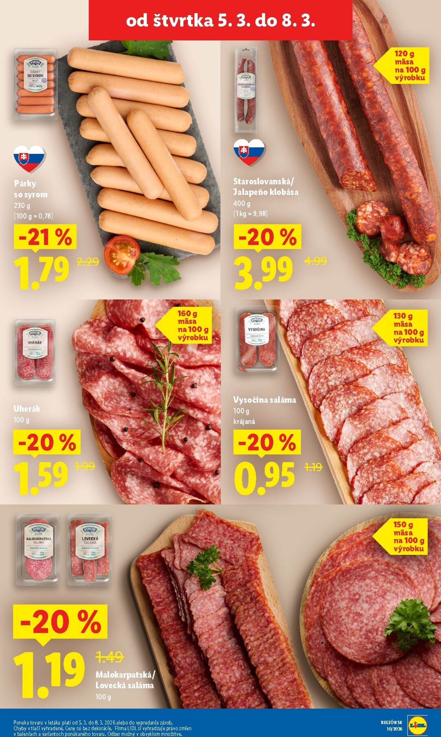 Page 79 of Aktuálny lidl leták platný od pondelka 02.03 do 08.03