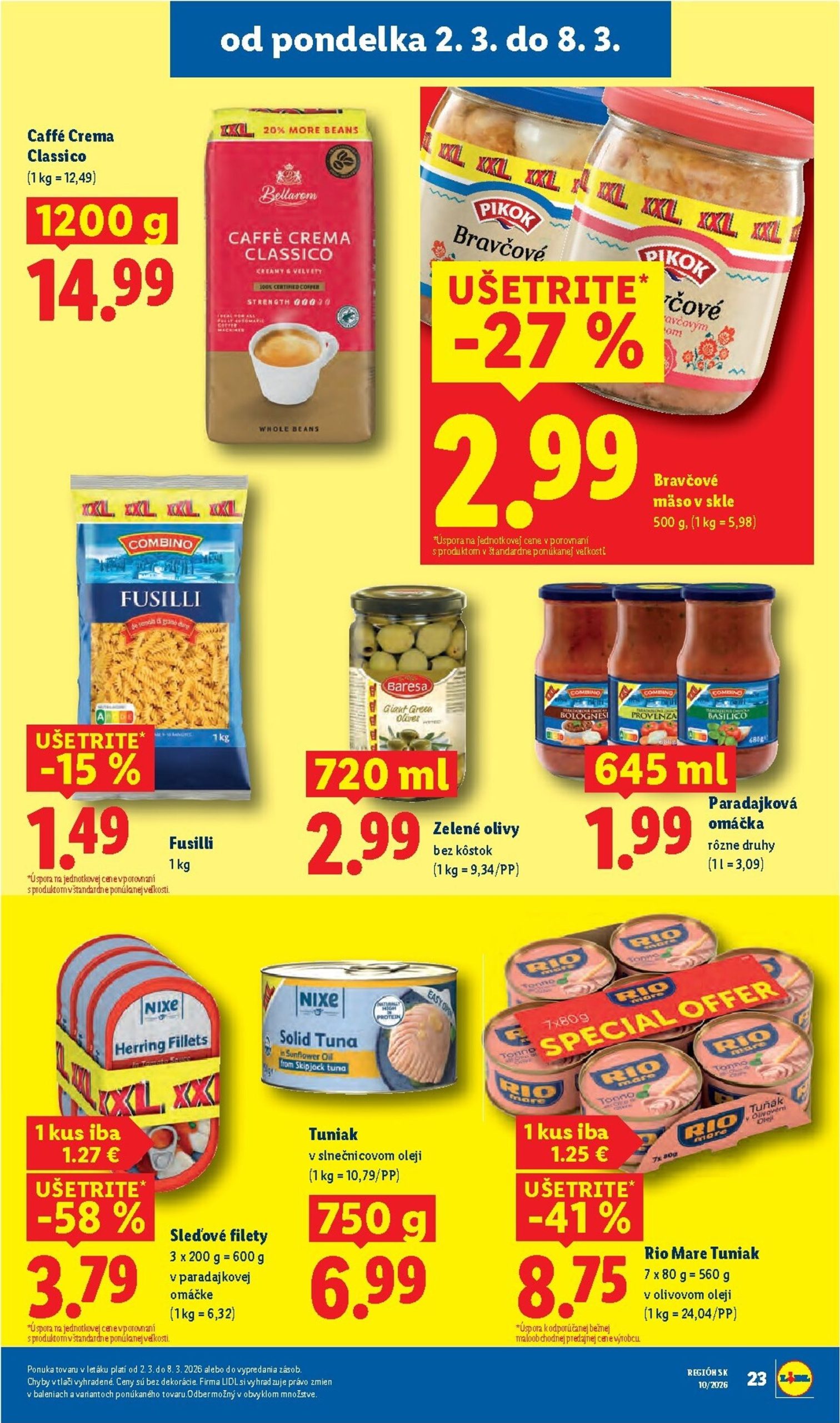 Page 25 of Aktuálny lidl leták platný od pondelka 02.03 do 08.03