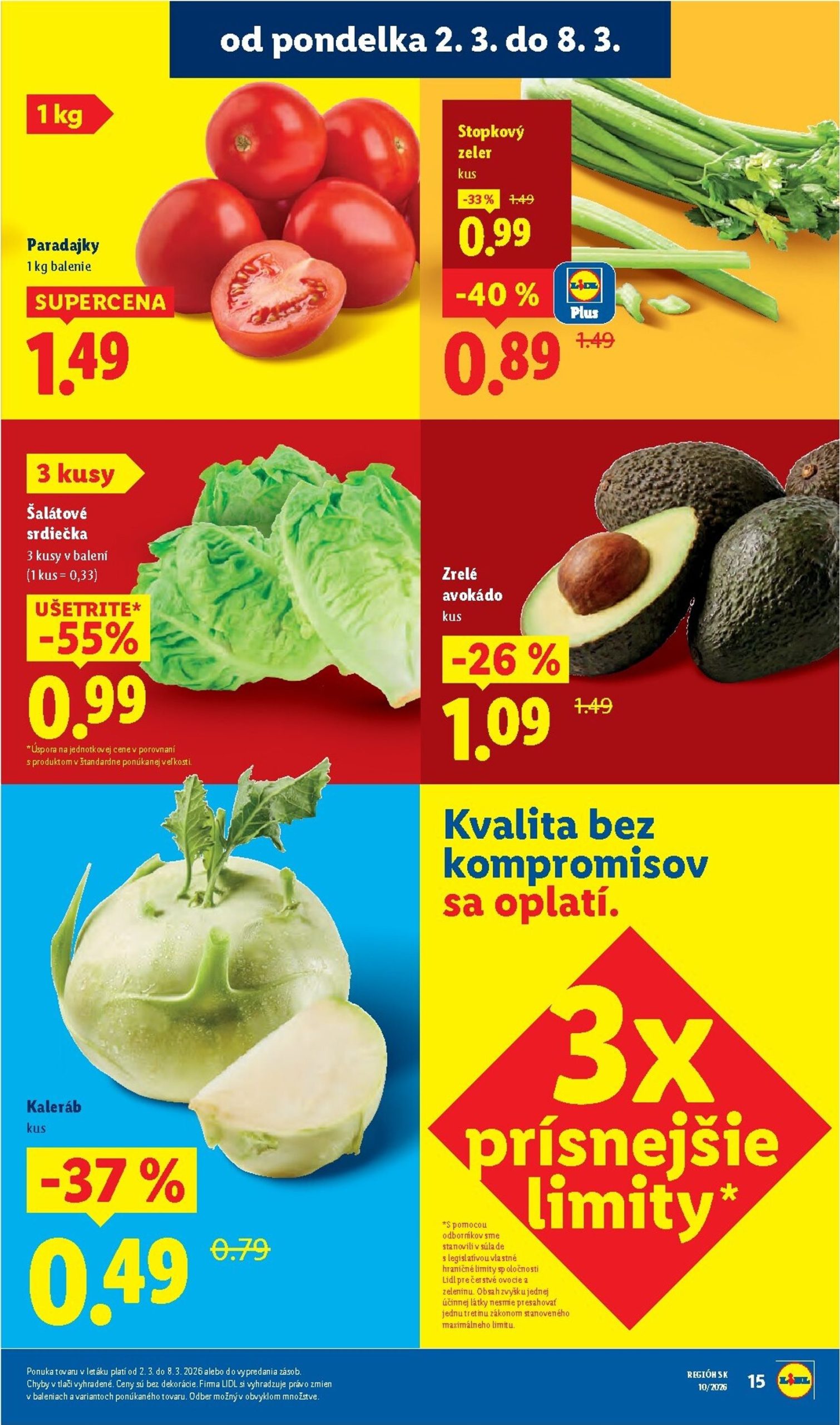 Page 15 of Aktuálny lidl leták platný od pondelka 02.03 do 08.03