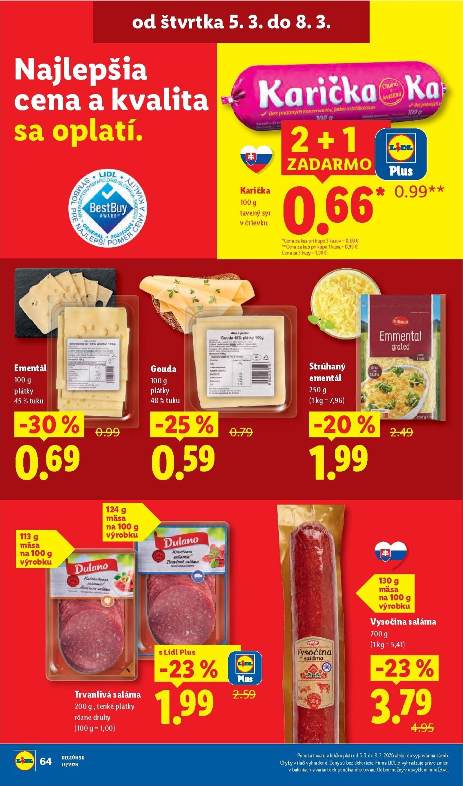 Page 84 of Aktuálny lidl leták platný od pondelka 02.03 do 08.03