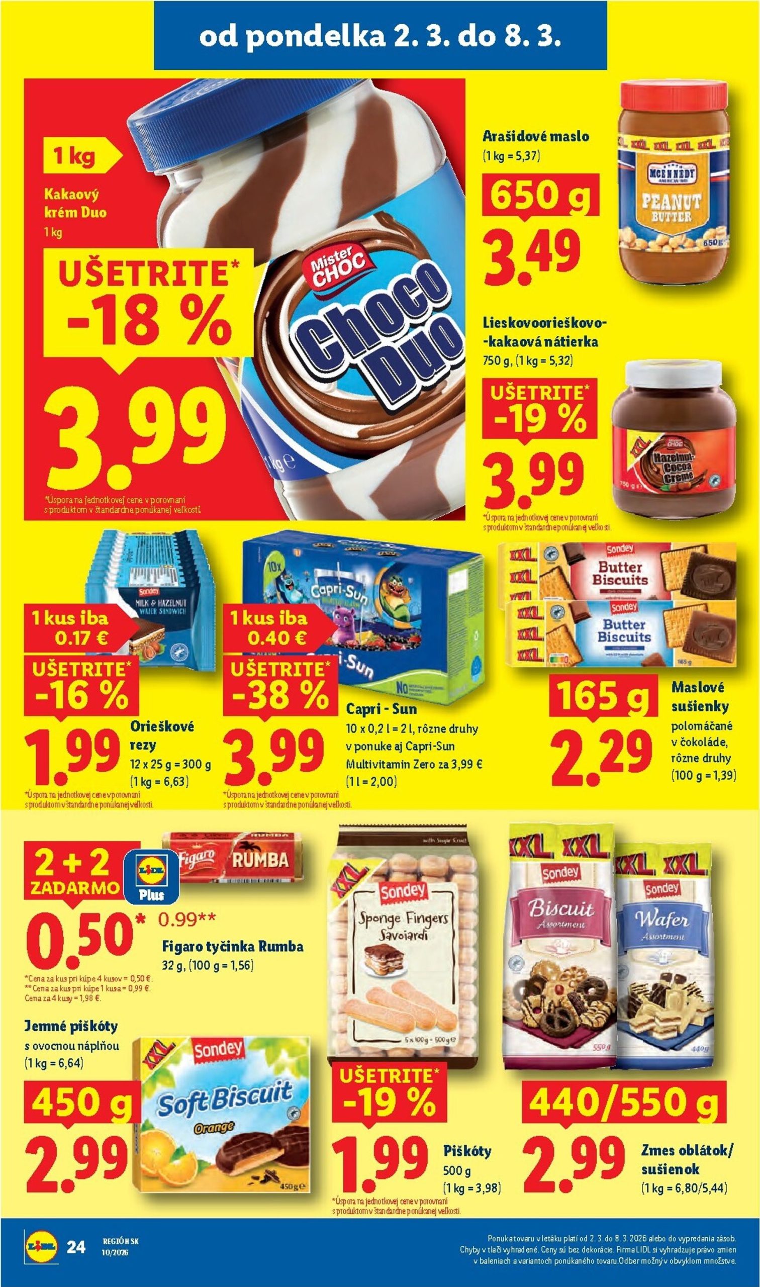 Page 26 of Aktuálny lidl leták platný od pondelka 02.03 do 08.03