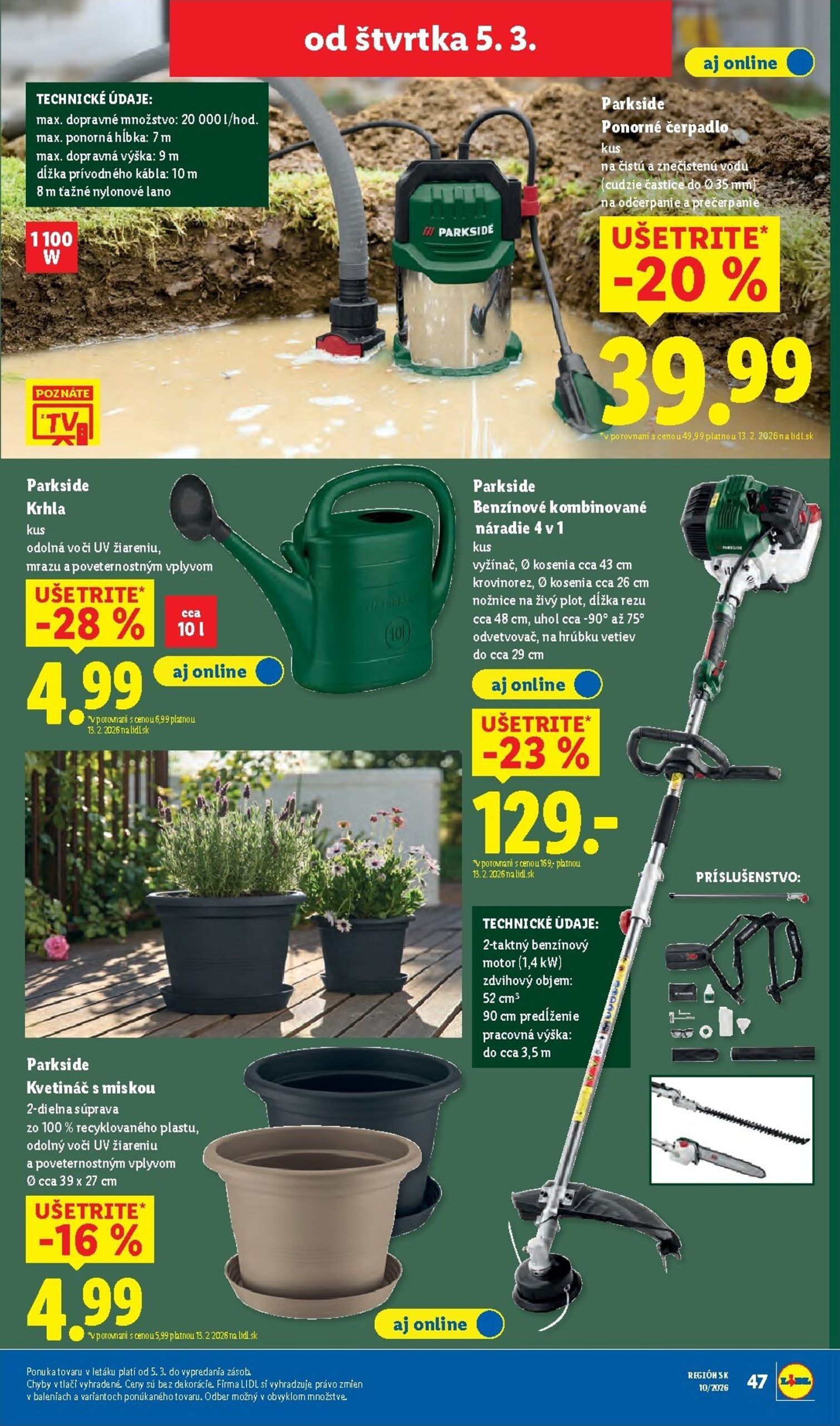 Page 95 of Aktuálny lidl leták platný od pondelka 02.03 do 08.03