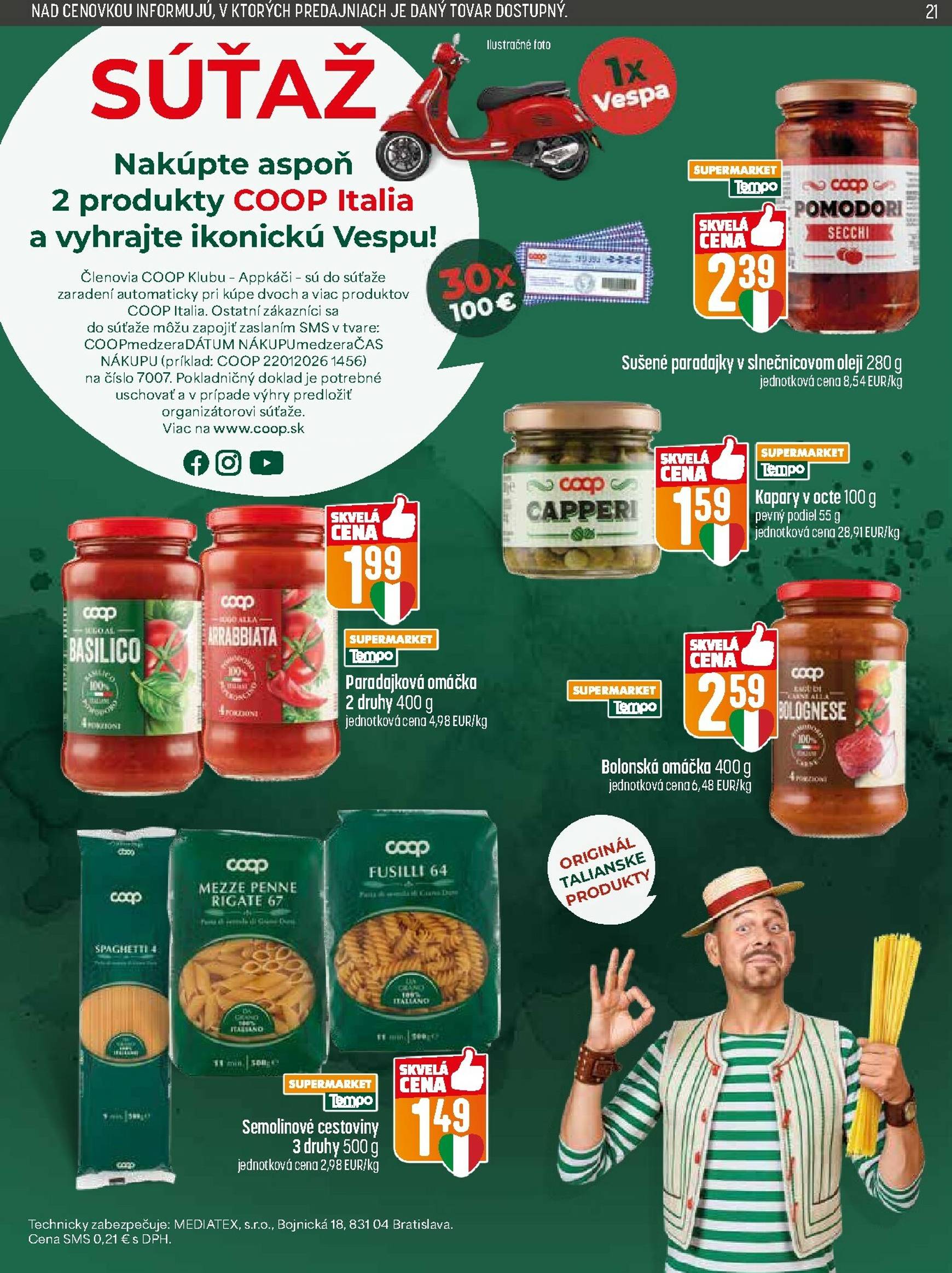 Page 21 of Aktuálny coop-jednota leták platný od štvrtka 12.02 do 18.02