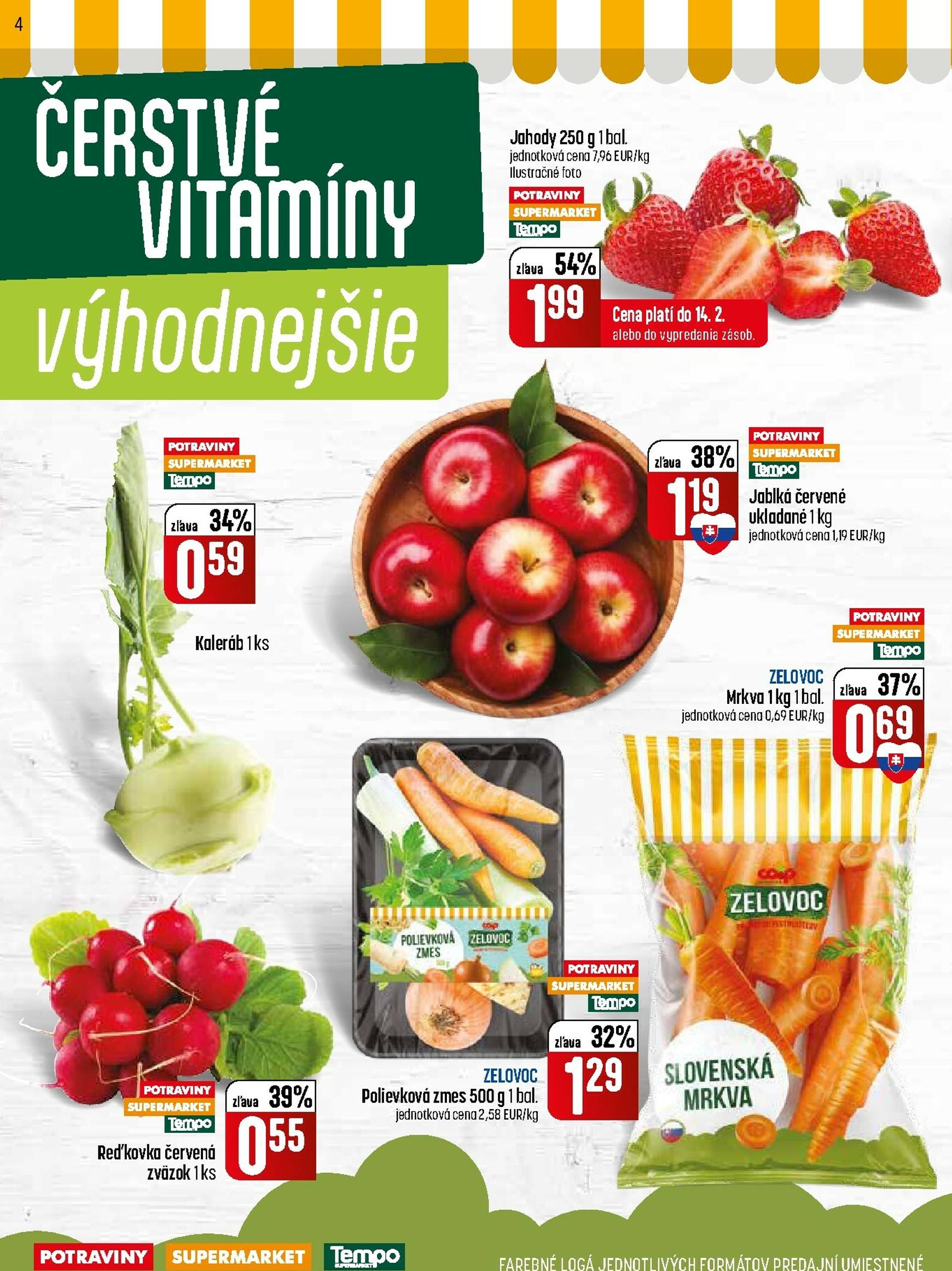 Page 4 of Aktuálny coop-jednota leták platný od štvrtka 12.02 do 18.02