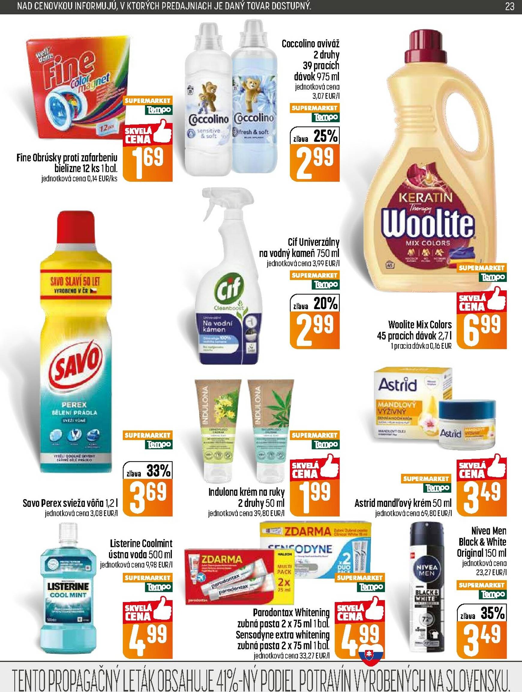 Page 23 of Aktuálny coop-jednota leták platný od štvrtka 12.02 do 18.02