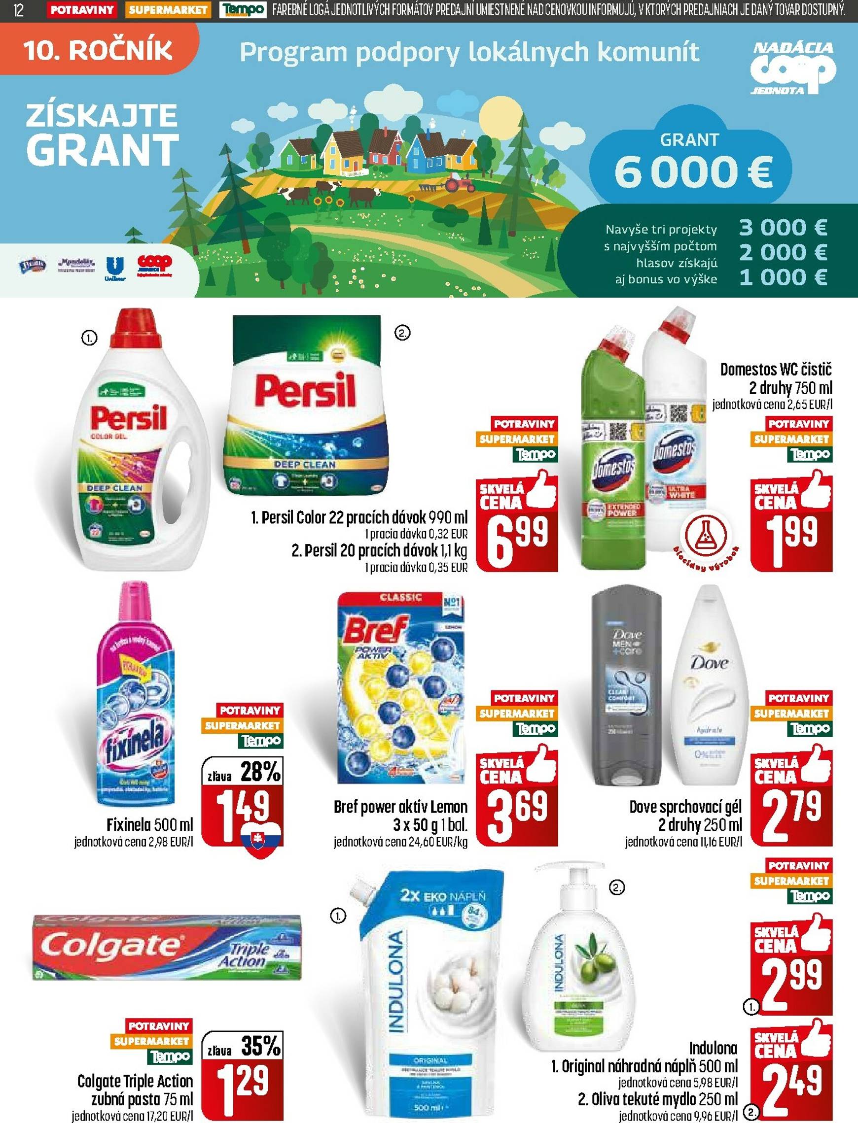 Page 12 of Aktuálny coop-jednota leták platný od štvrtka 12.02 do 18.02