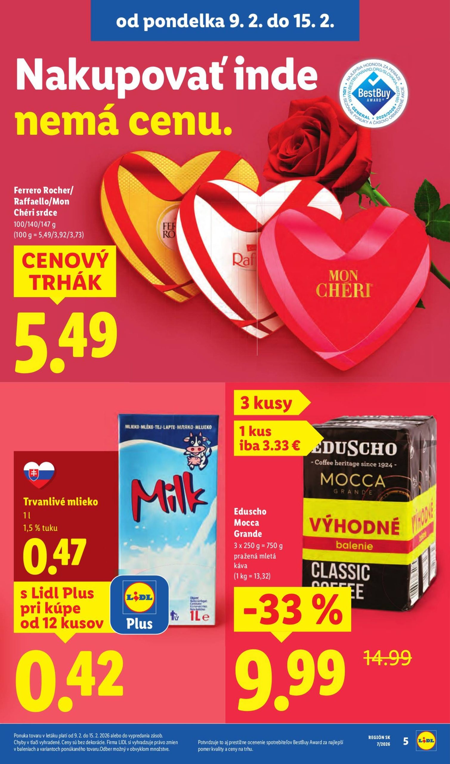 Page 7 of Aktuálny lidl leták platný od štvrtka 12.02 do 15.02