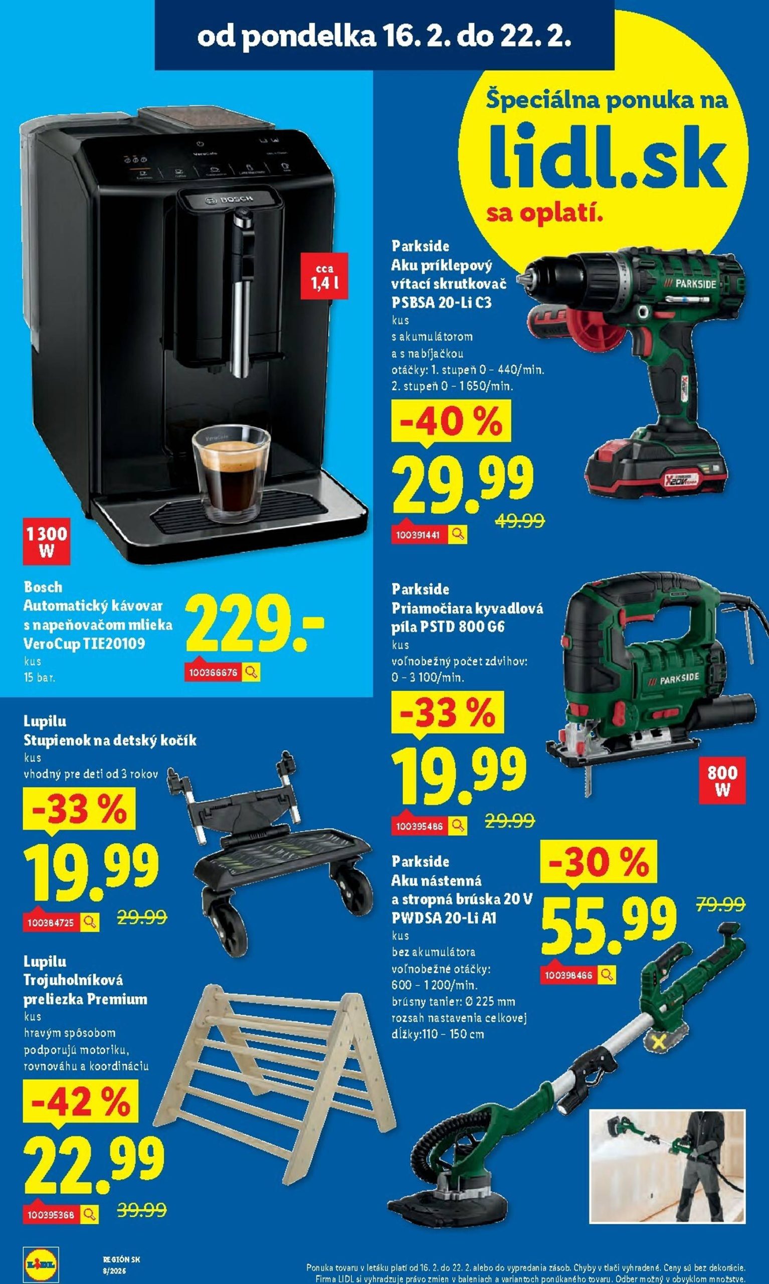 Page 56 of Aktuálny lidl leták platný od pondelka 16.02 do 22.02
