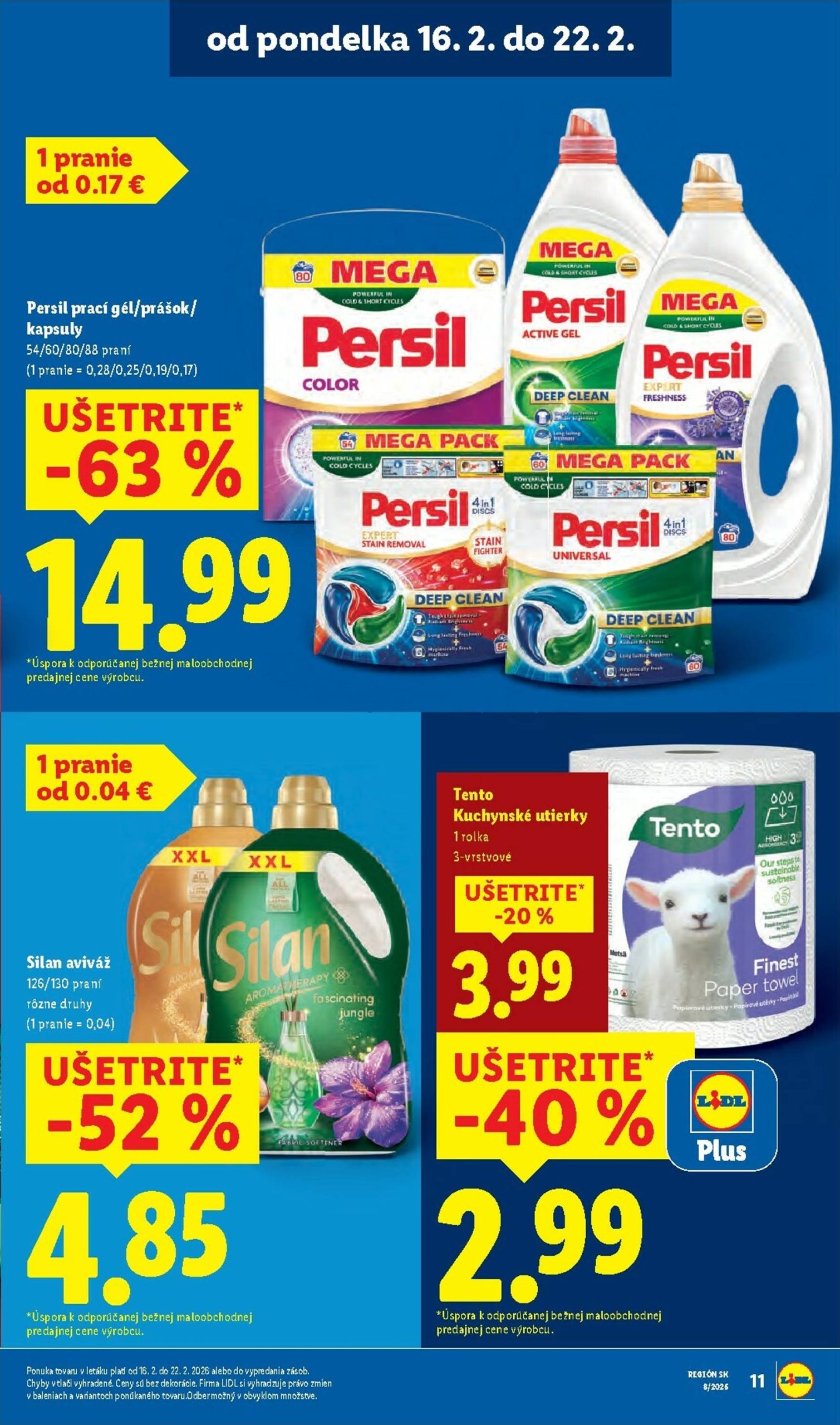 Page 11 of Aktuálny lidl leták platný od pondelka 16.02 do 22.02