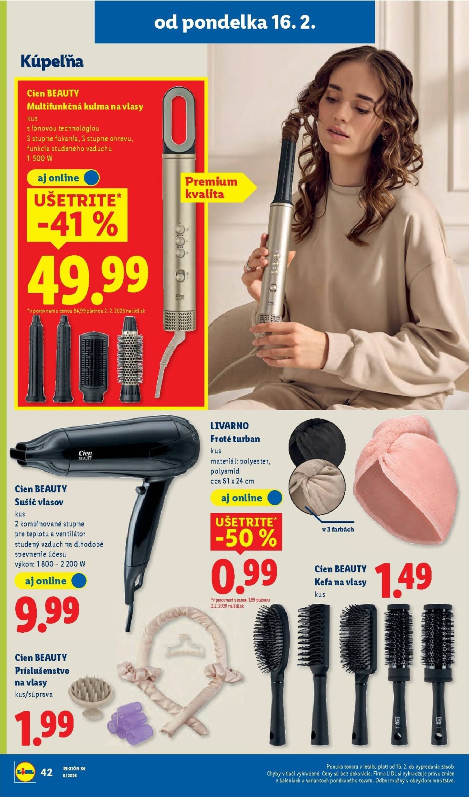 Page 50 of Aktuálny lidl leták platný od pondelka 16.02 do 22.02