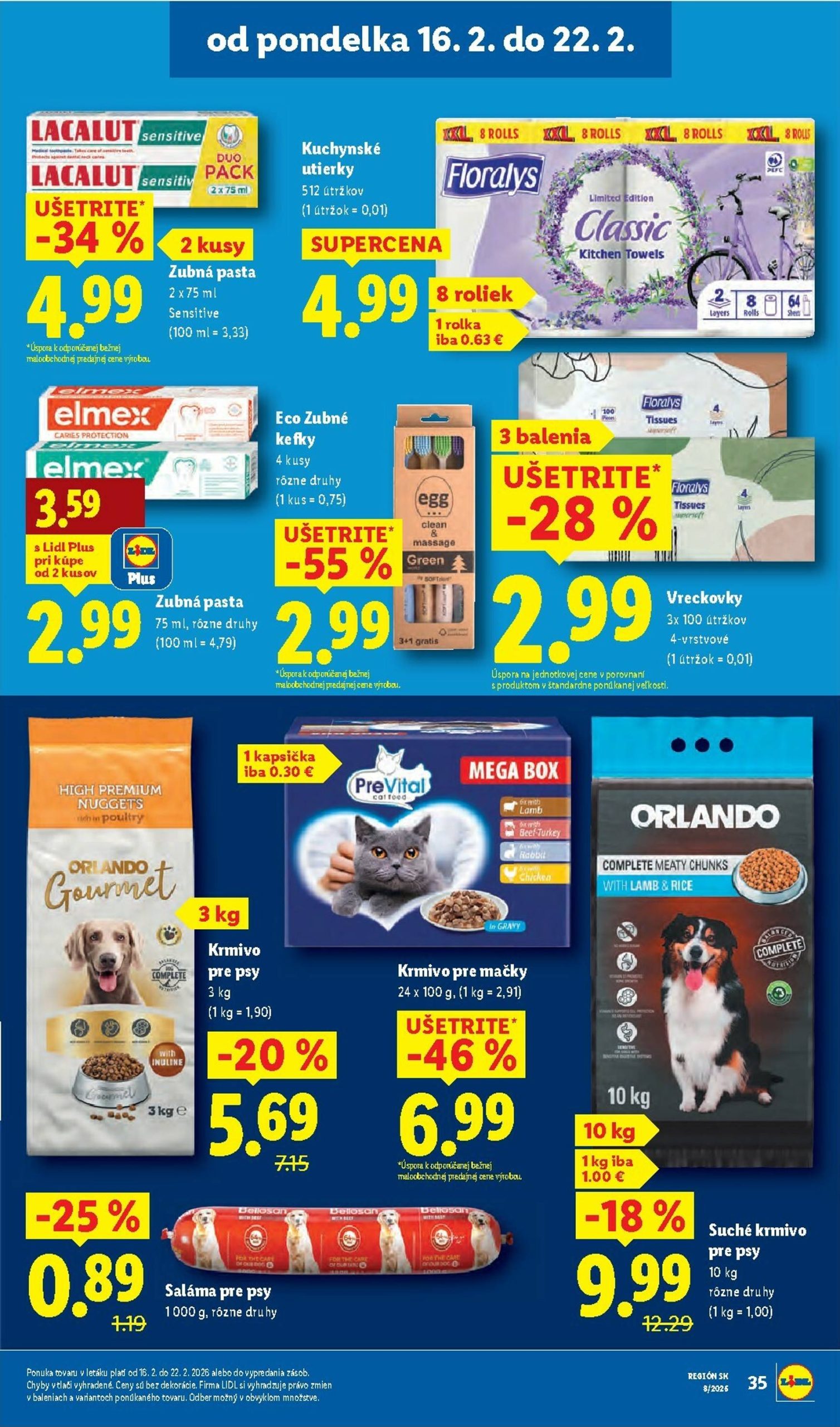 Page 39 of Aktuálny lidl leták platný od pondelka 16.02 do 22.02
