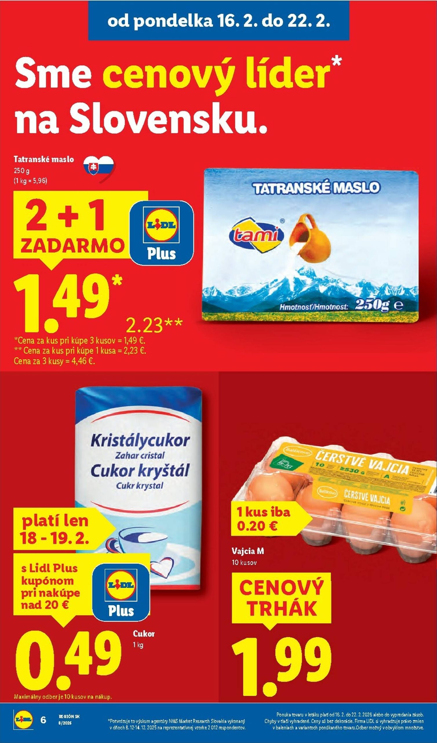 Page 6 of Aktuálny lidl leták platný od pondelka 16.02 do 22.02