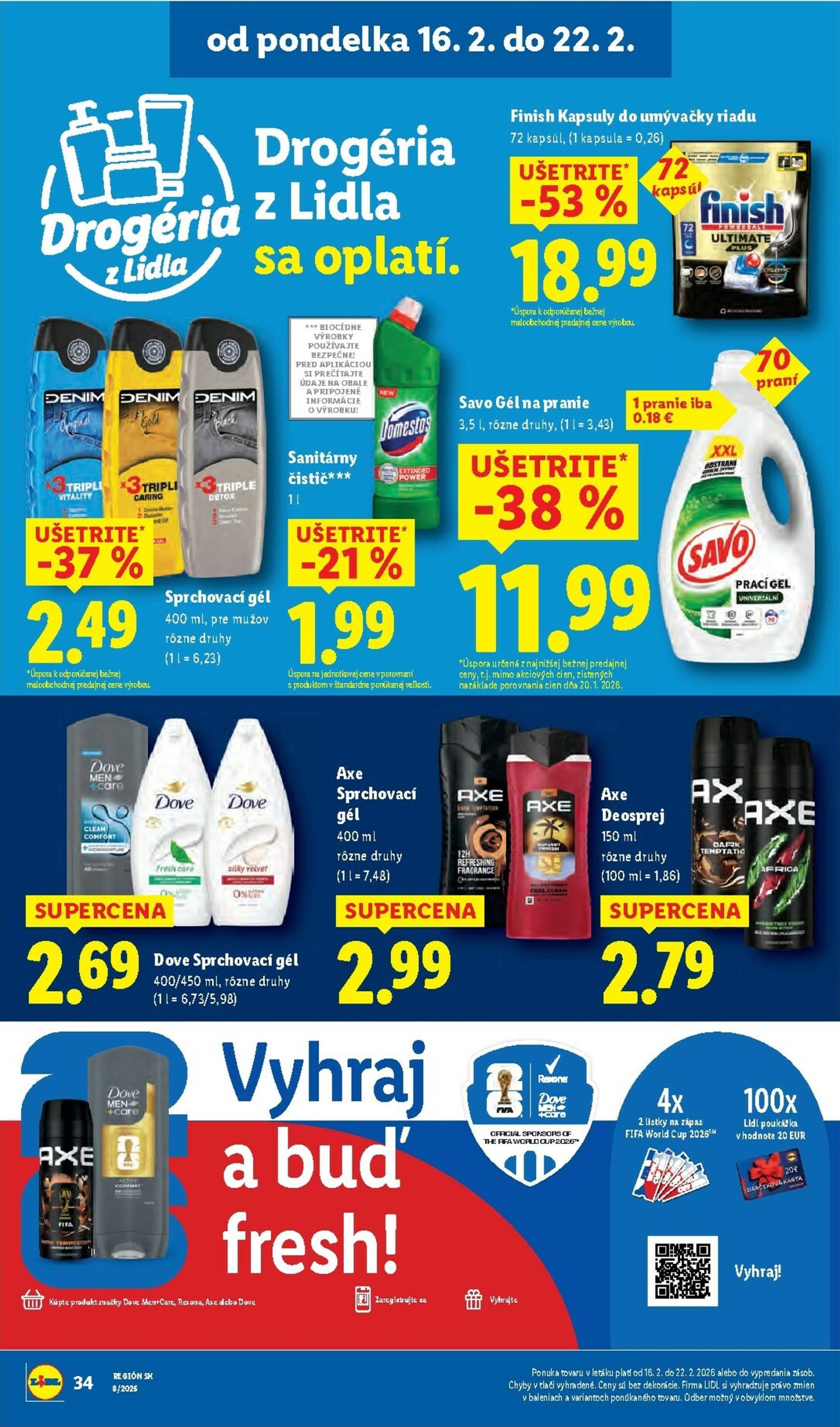 Page 38 of Aktuálny lidl leták platný od pondelka 16.02 do 22.02