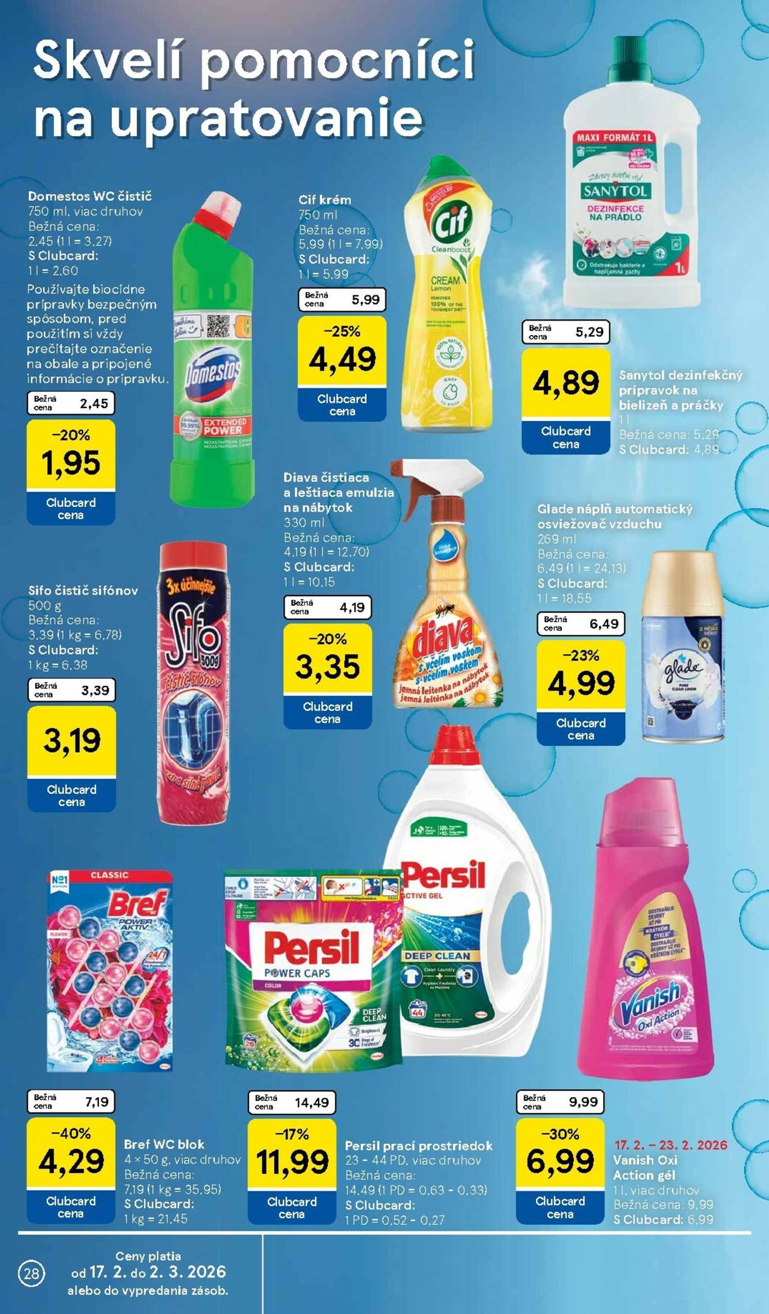 Page 28 of Aktuálny tesco leták platný od stredy 18.02 do 24.02