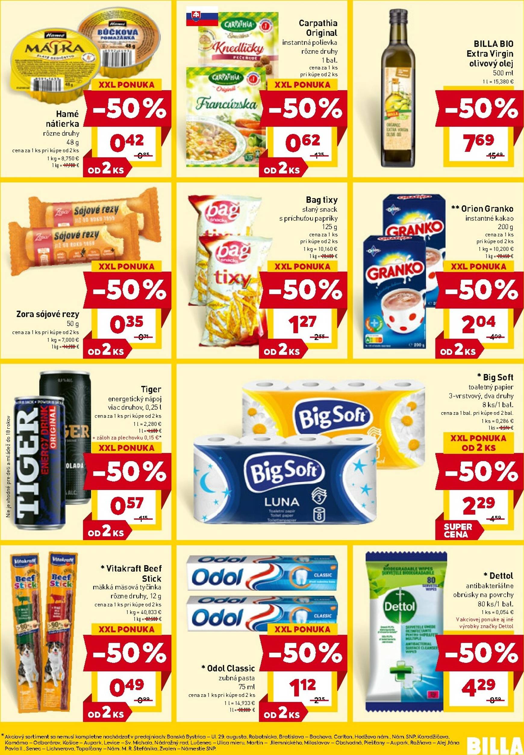 Page 13 of Aktuálny billa leták platný od stredy 18.02 do 24.02