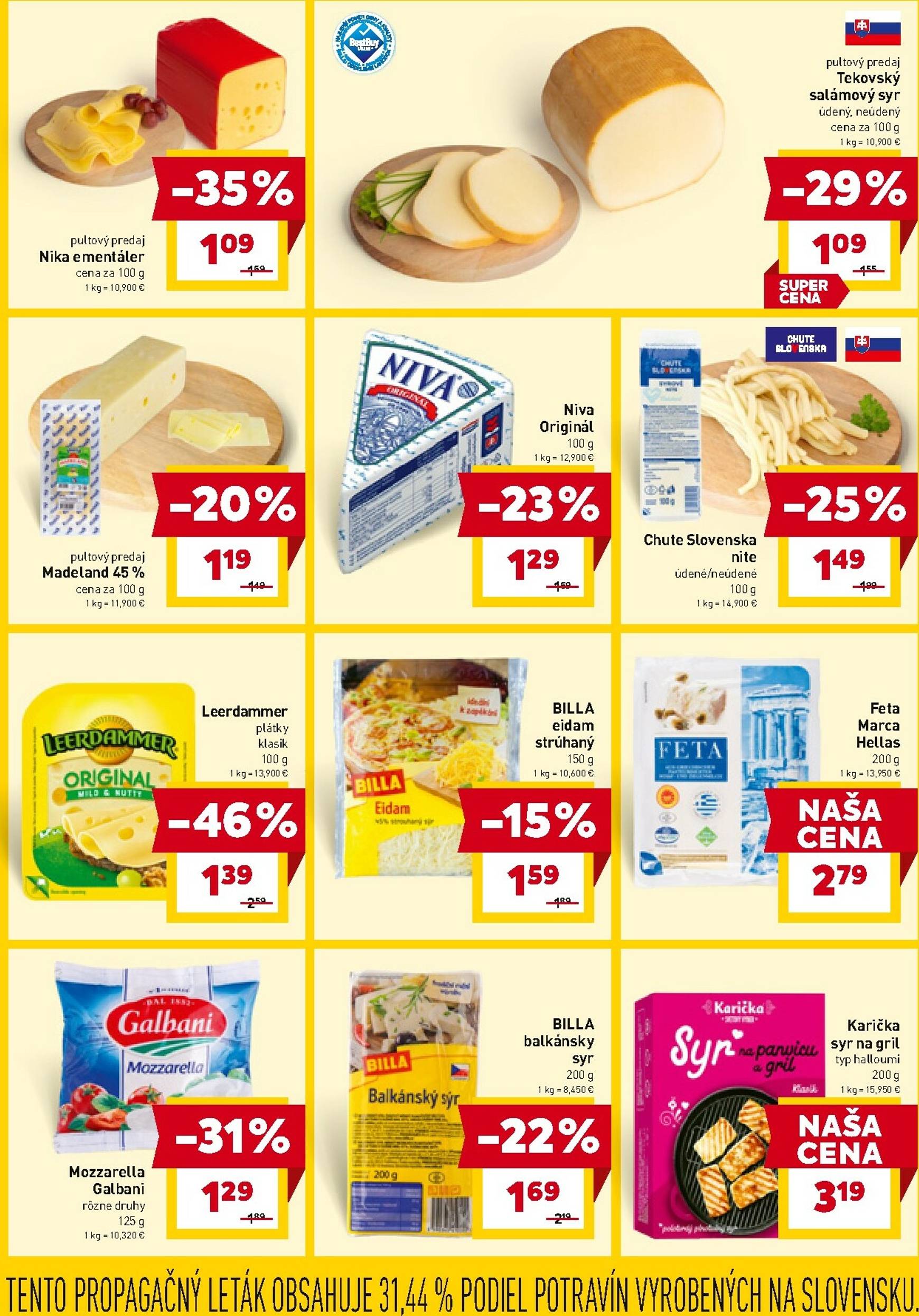 Page 9 of Aktuálny billa leták platný od stredy 18.02 do 24.02