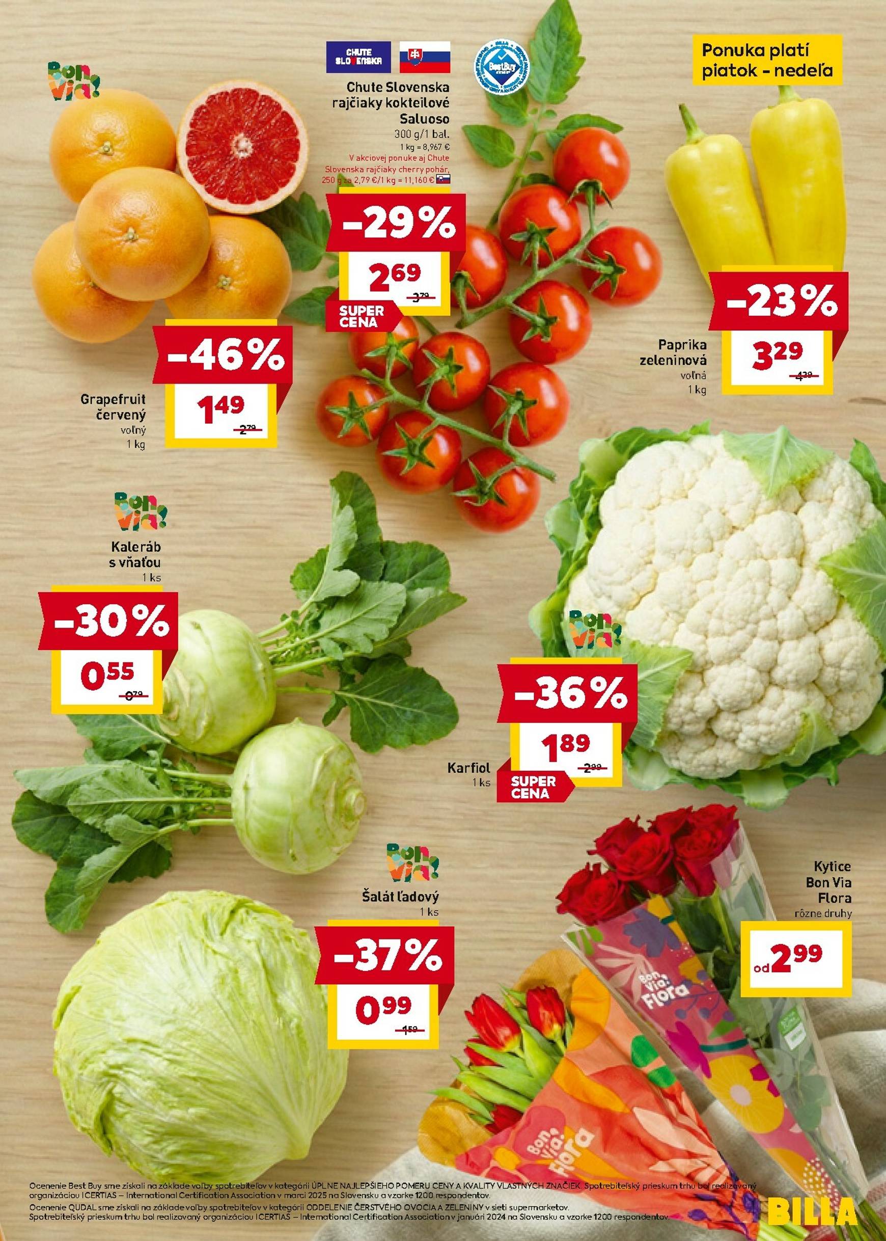 Page 3 of Aktuálny billa leták platný od stredy 18.02 do 24.02