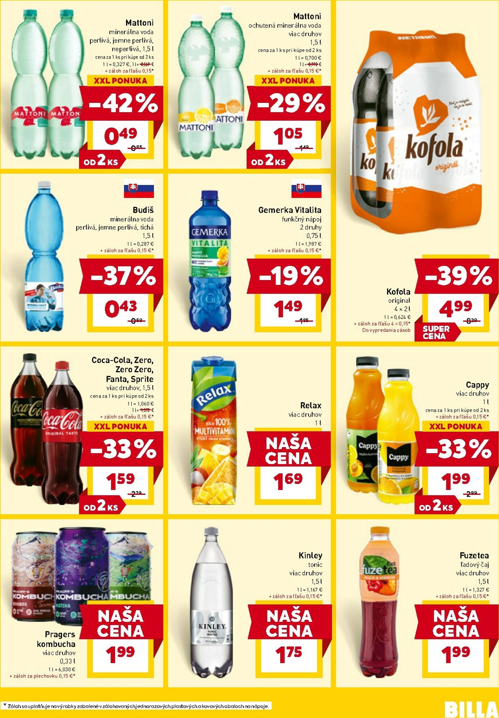 Page 19 of Aktuálny billa leták platný od stredy 18.02 do 24.02