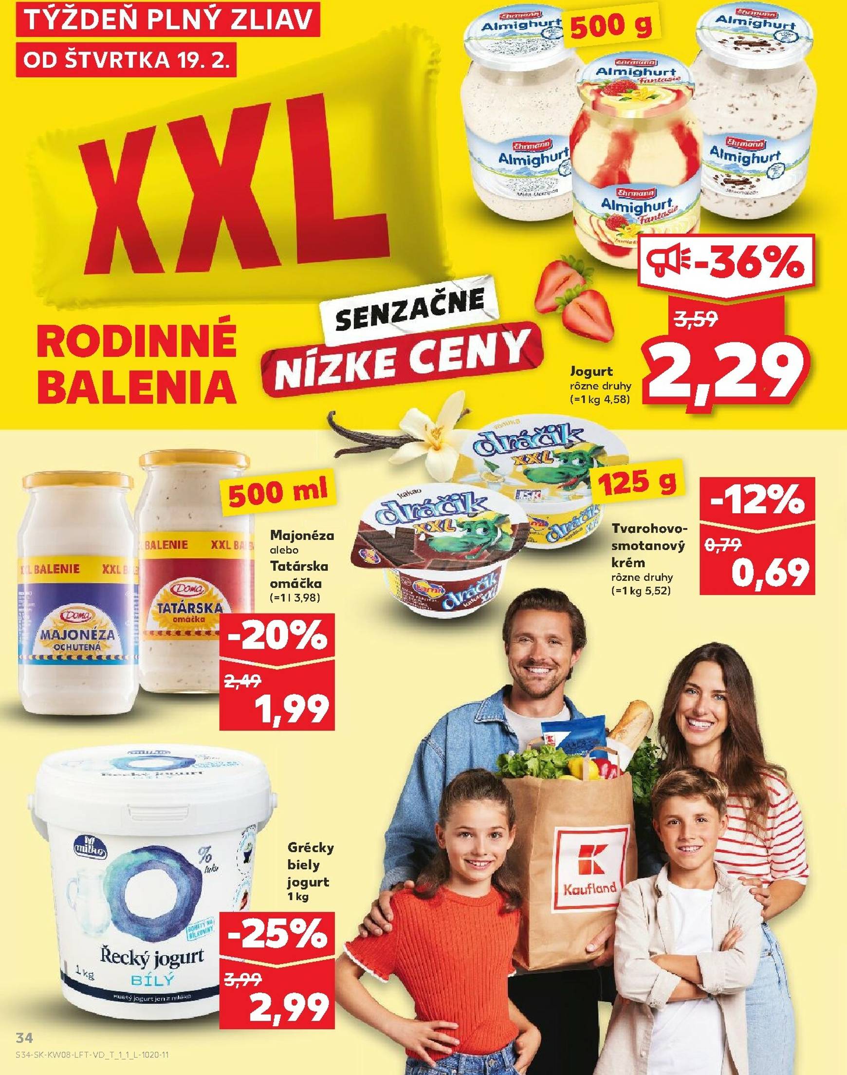 Page 34 of Aktuálny kaufland leták platný od štvrtka 19.02 do 25.02