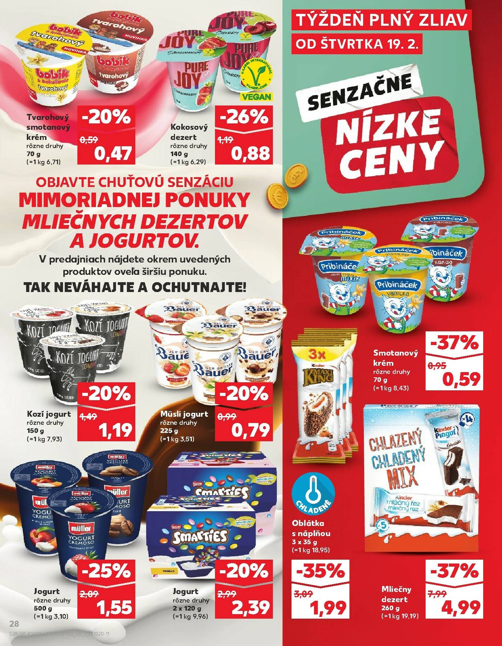 Page 28 of Aktuálny kaufland leták platný od štvrtka 19.02 do 25.02
