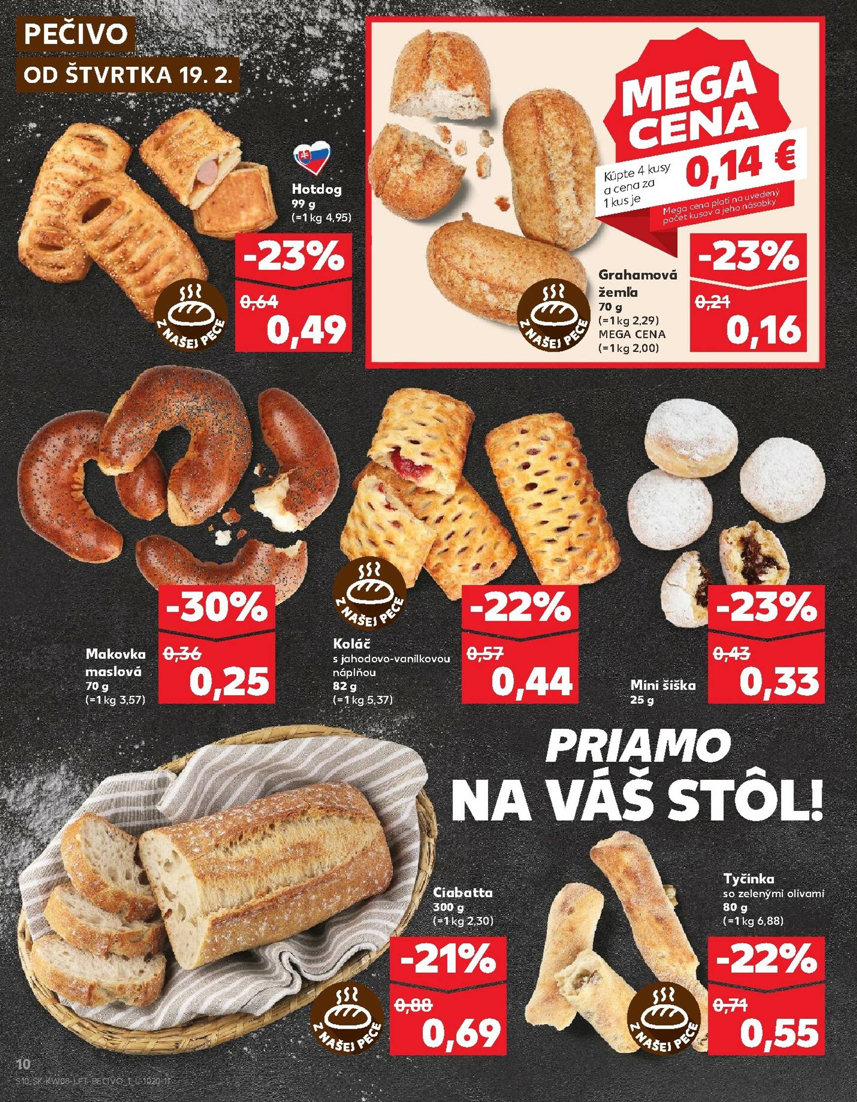Page 10 of Aktuálny kaufland leták platný od štvrtka 19.02 do 25.02