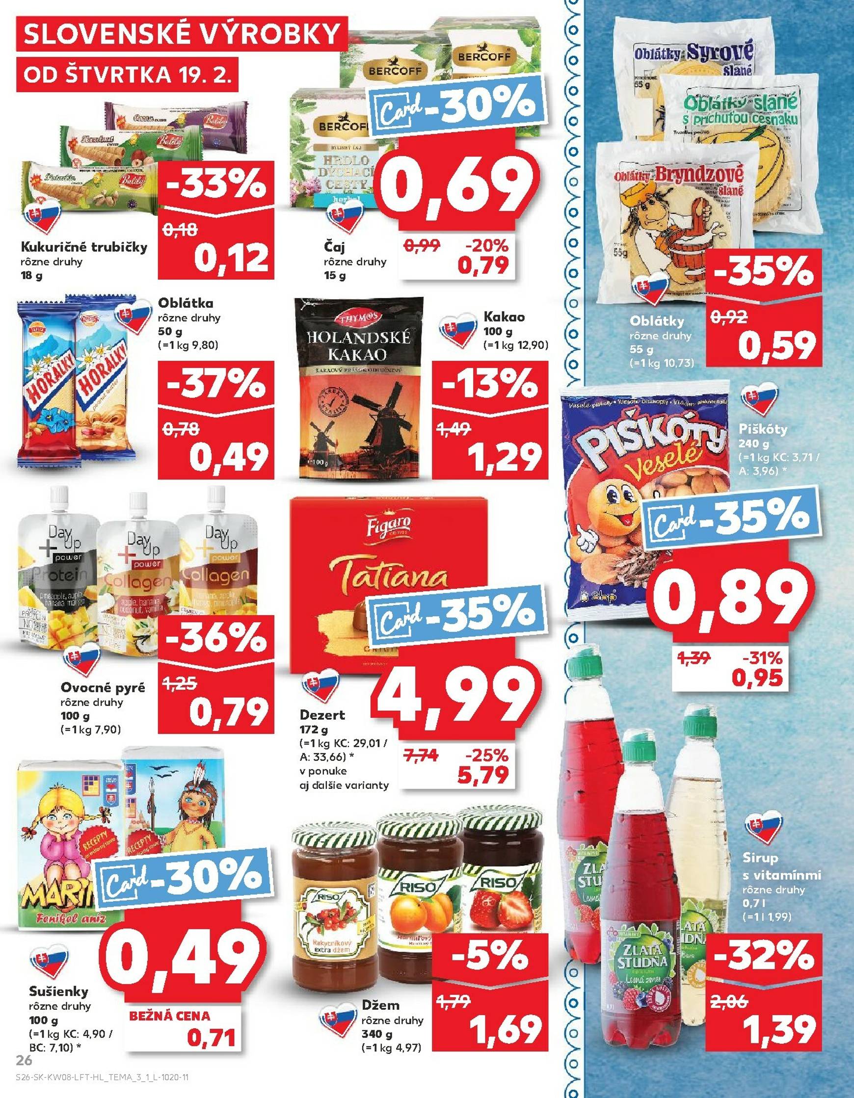 Page 26 of Aktuálny kaufland leták platný od štvrtka 19.02 do 25.02