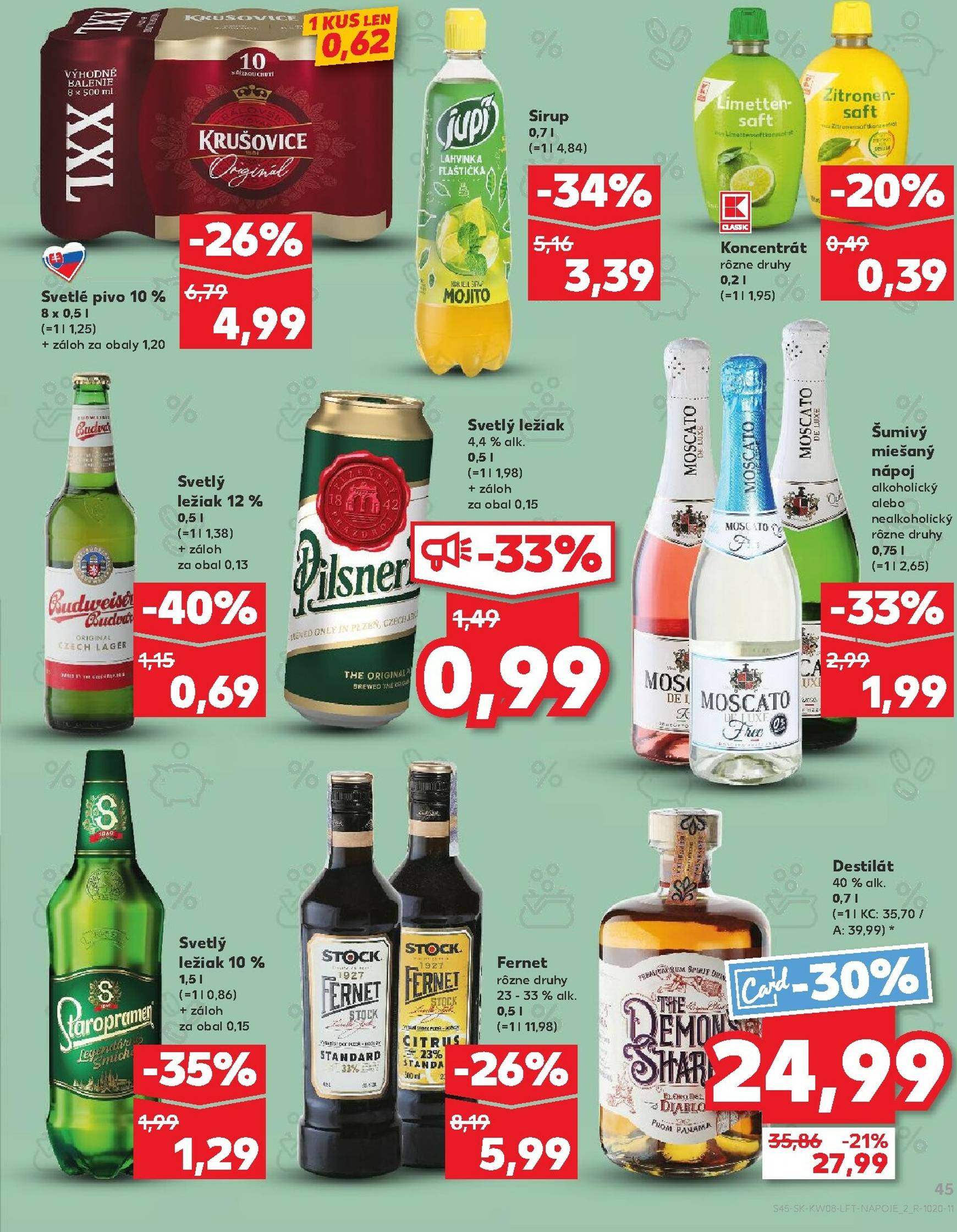 Page 45 of Aktuálny kaufland leták platný od štvrtka 19.02 do 25.02
